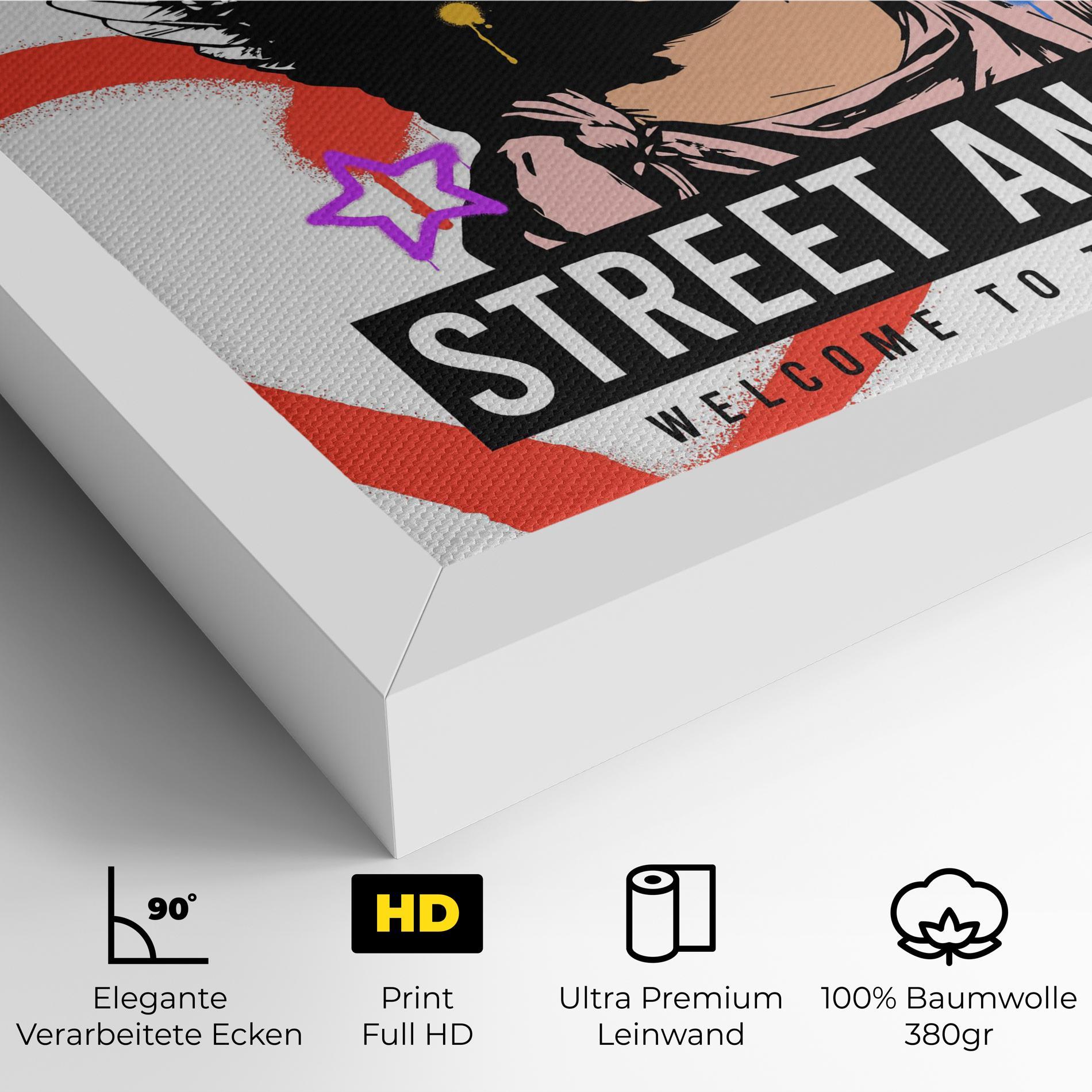 Leinwandbild Hood Angel mockup 4