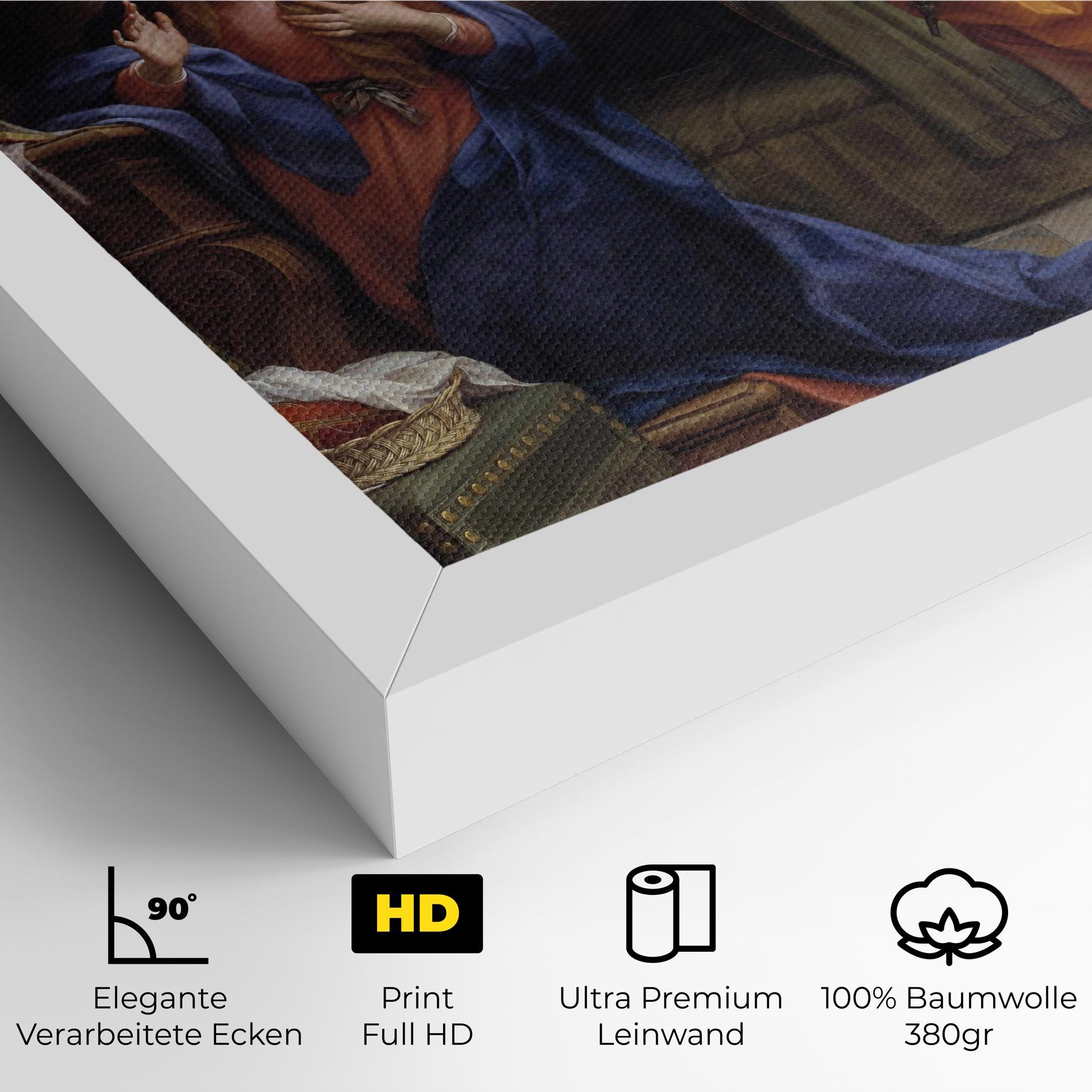 Leinwandbild Lucky Bird mockup 4