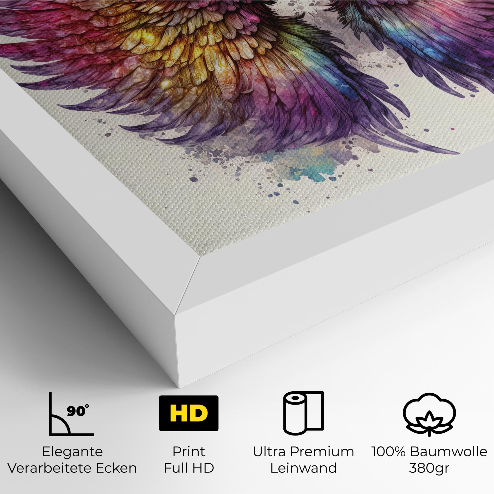 Magic Watercolor Wings mockup 4