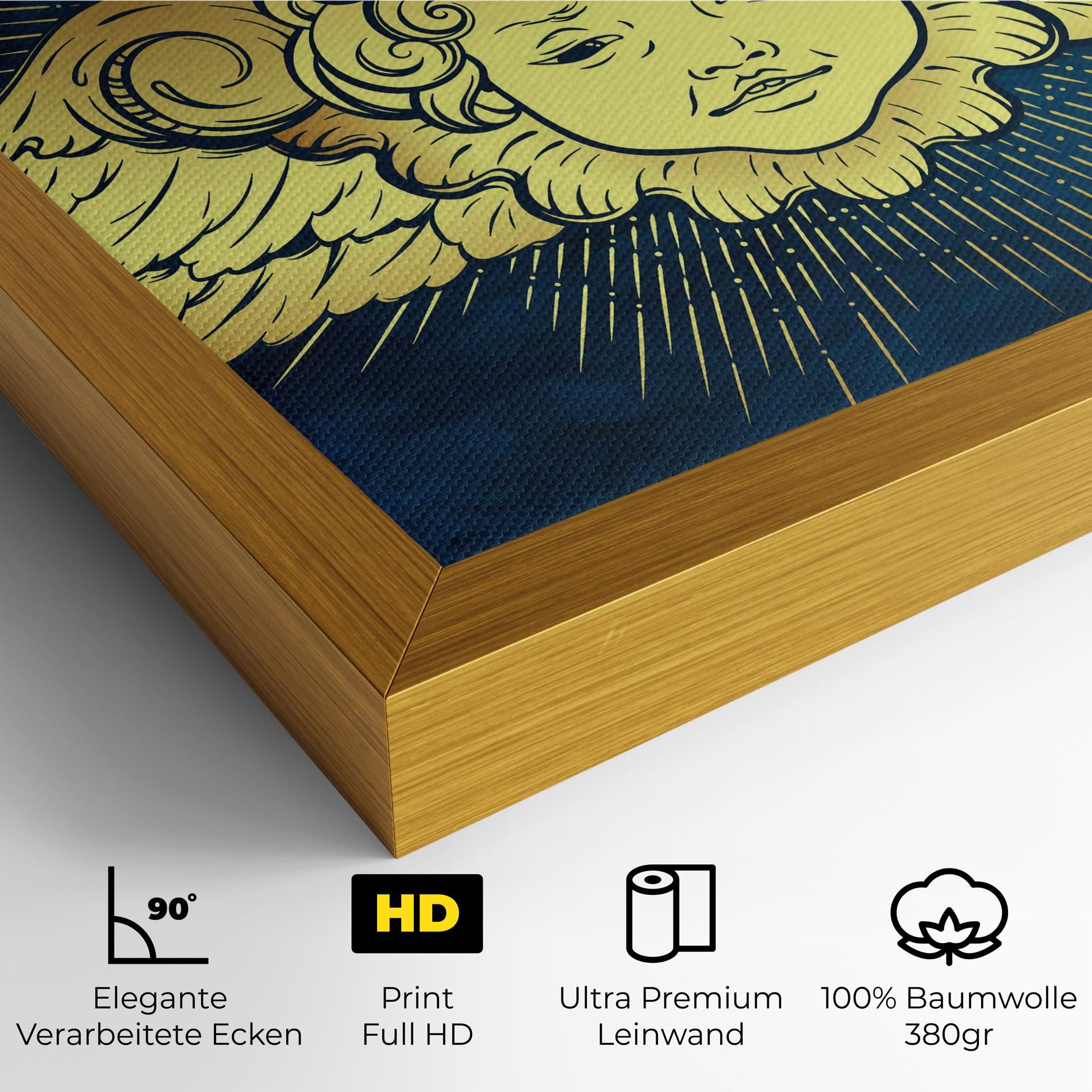 Angel Gold Head mockup 4