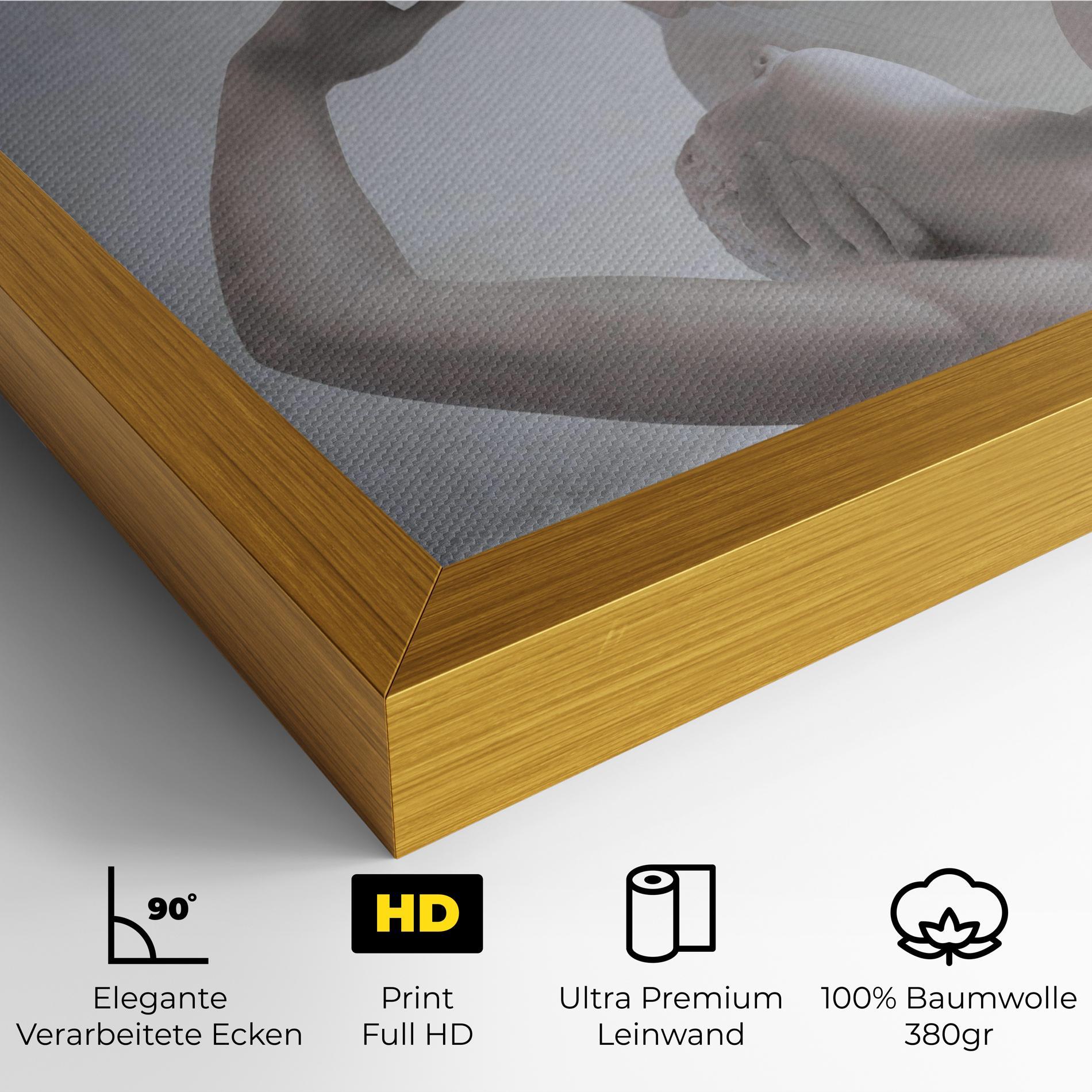 Leinwandbild Angel Kiss mockup 4