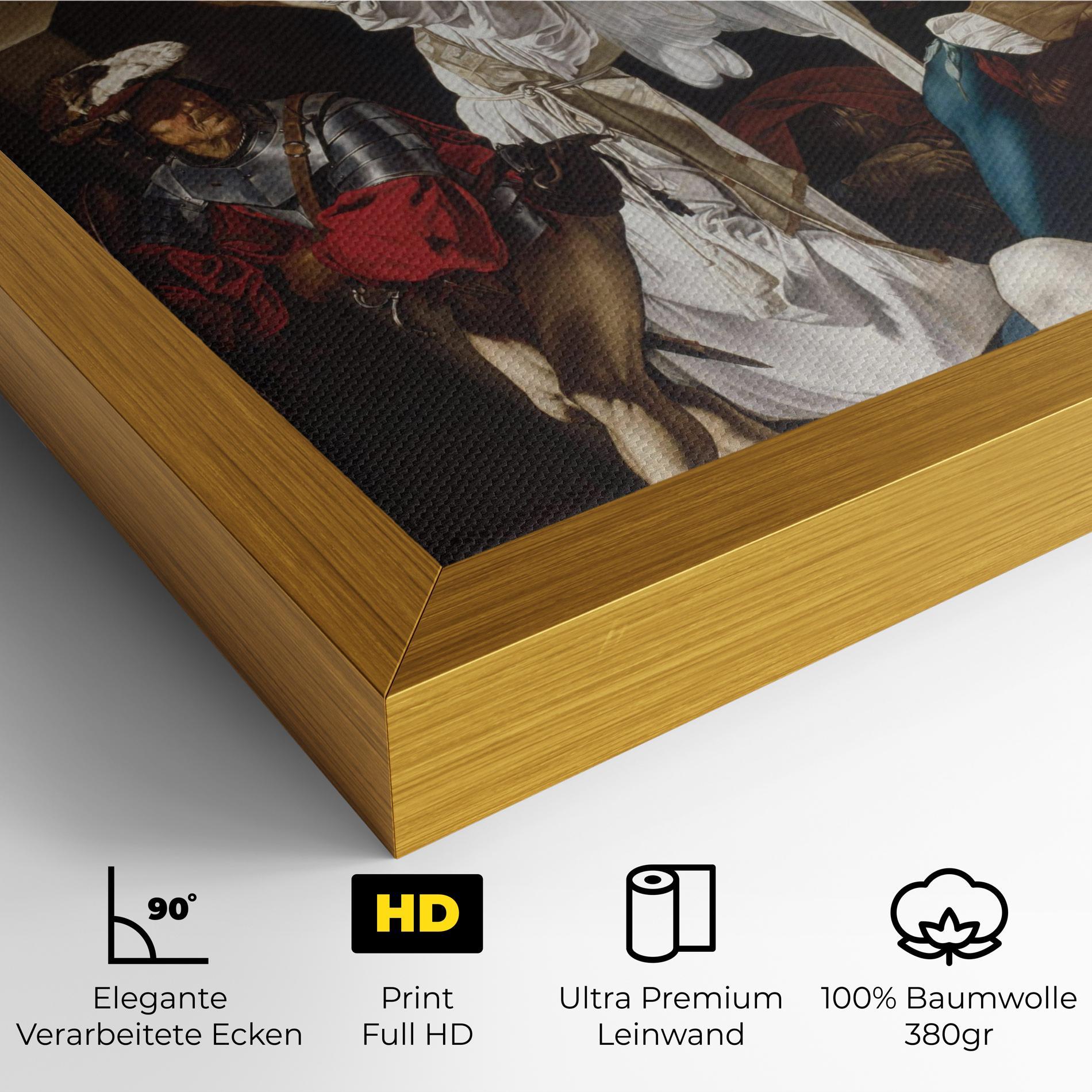 Leinwandbild Angel Painting mockup 4