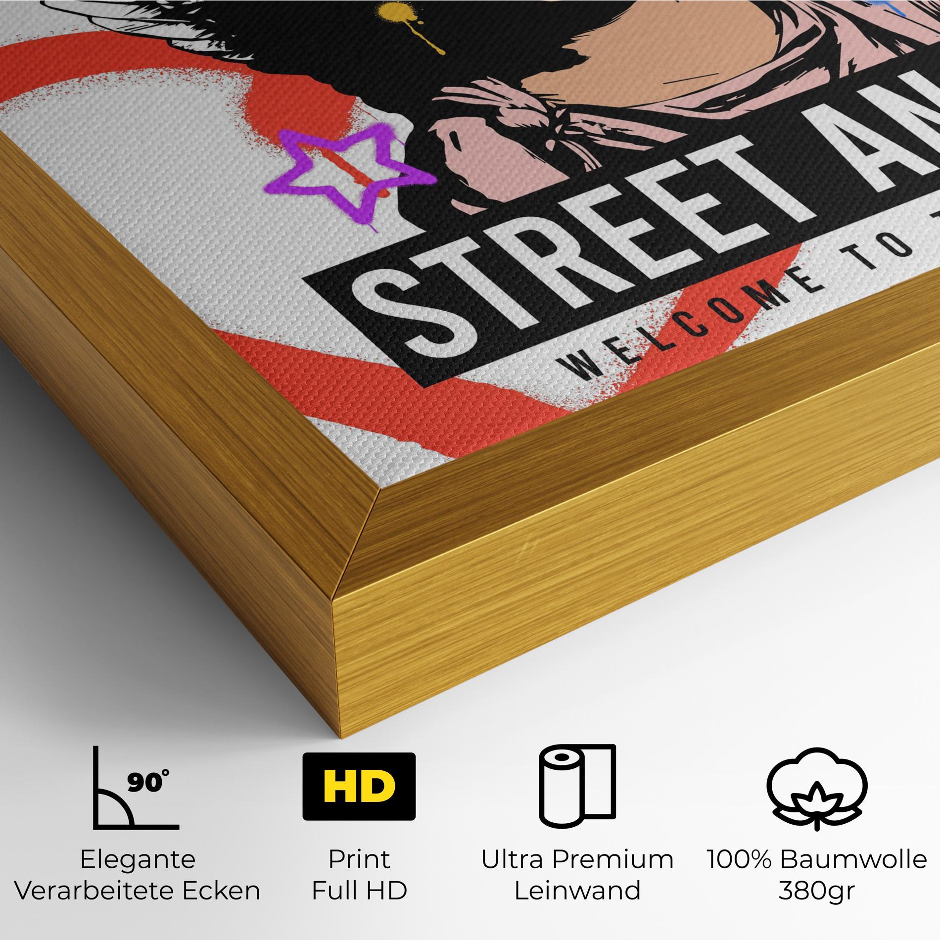 Leinwandbild Hood Angel mockup 4