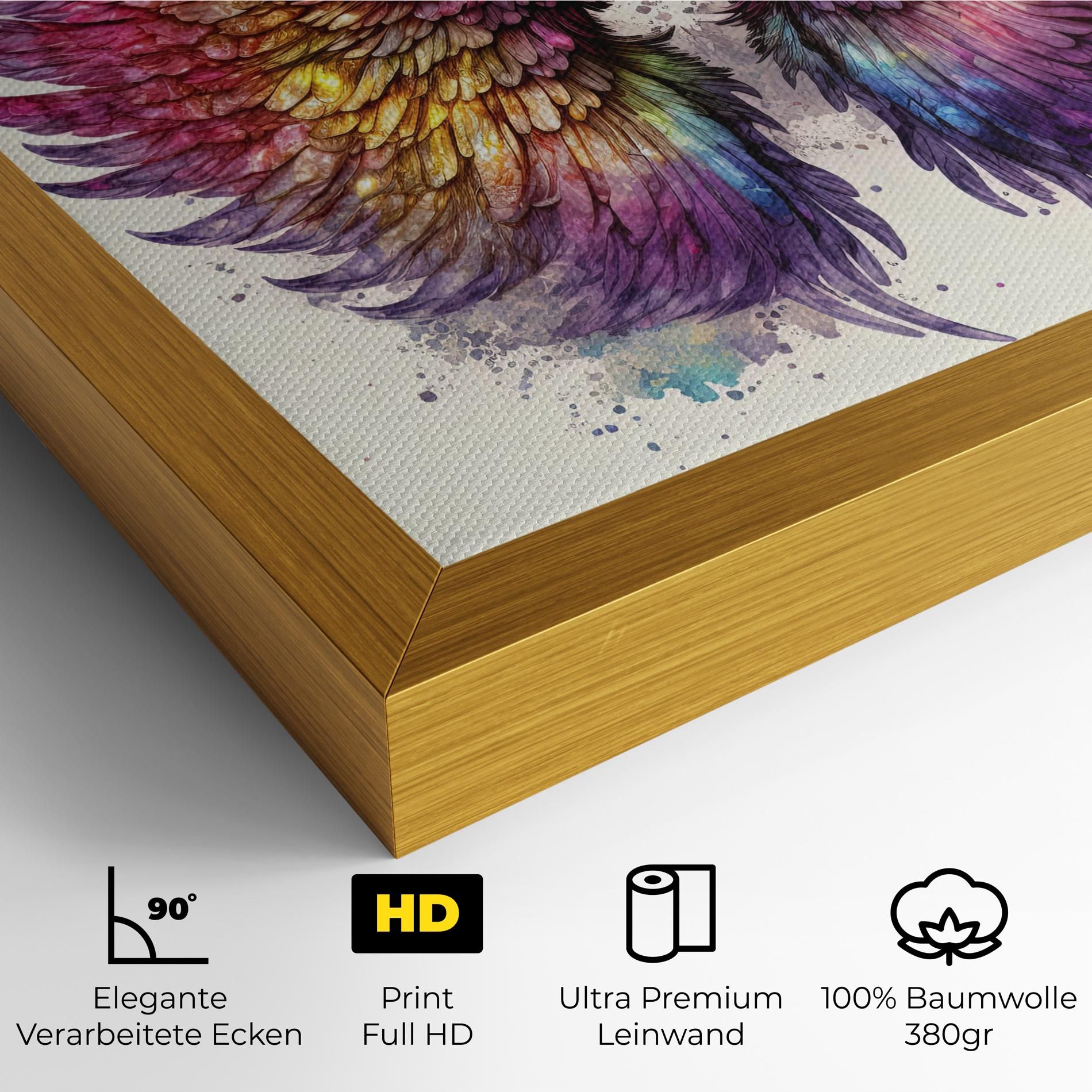 Magic Watercolor Wings mockup 4