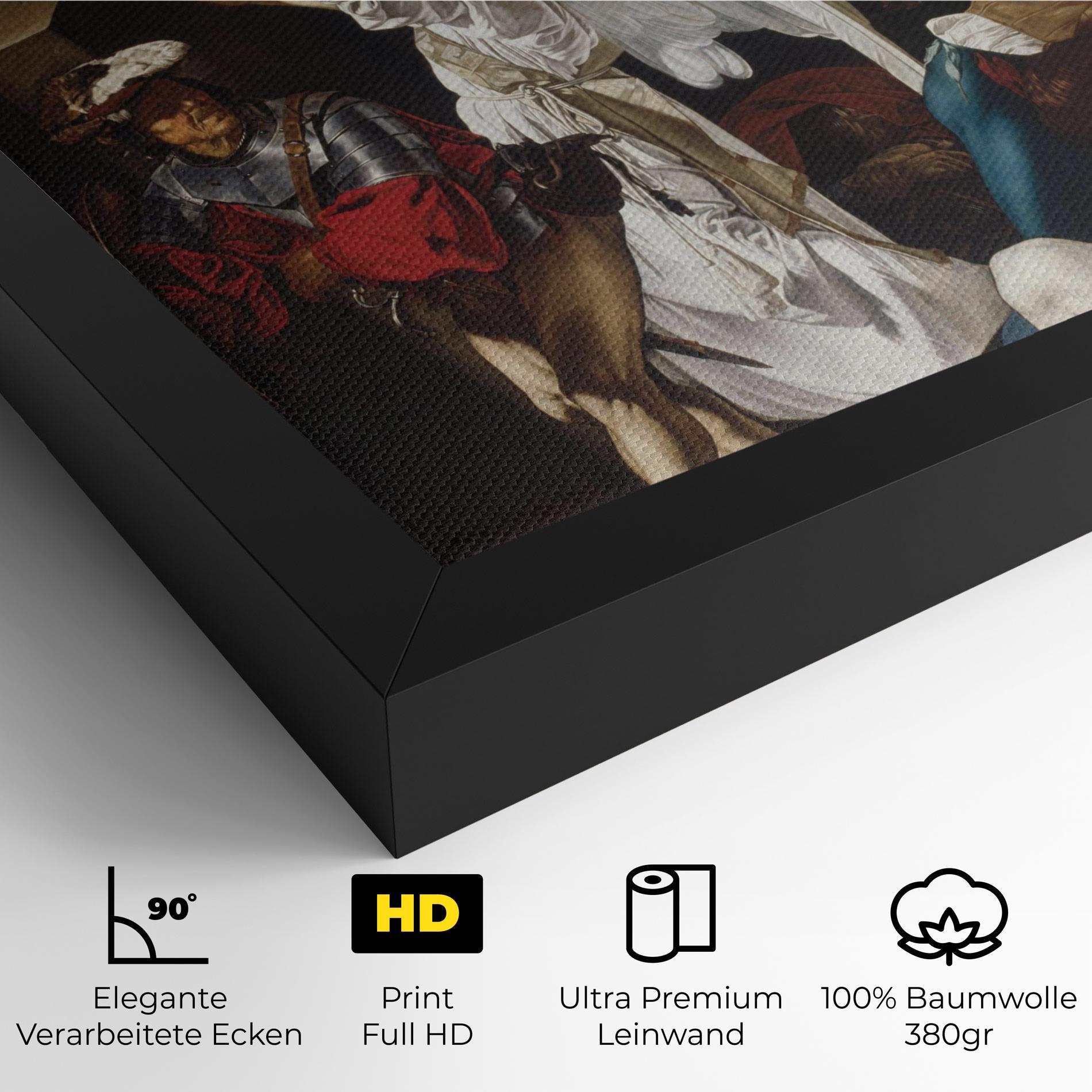 Leinwandbild Angel Painting mockup 4