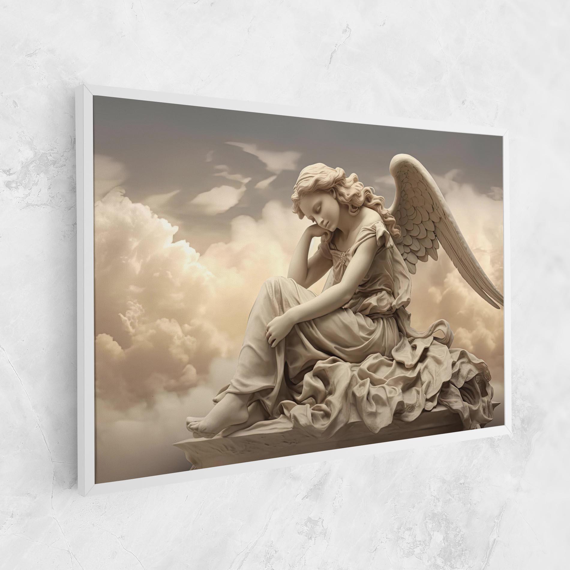 Leinwandbild Angel Guardian Cloud mockup 1
