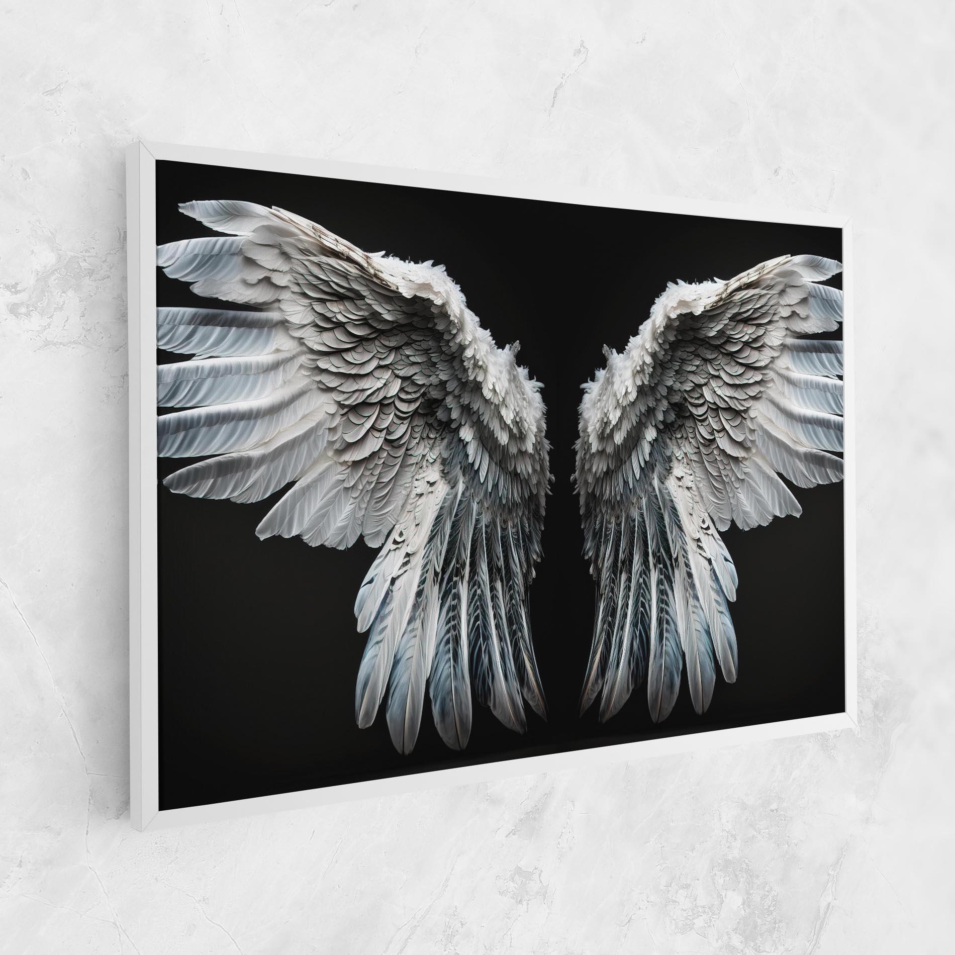 Leinwandbild Big Angel Wings mockup 1
