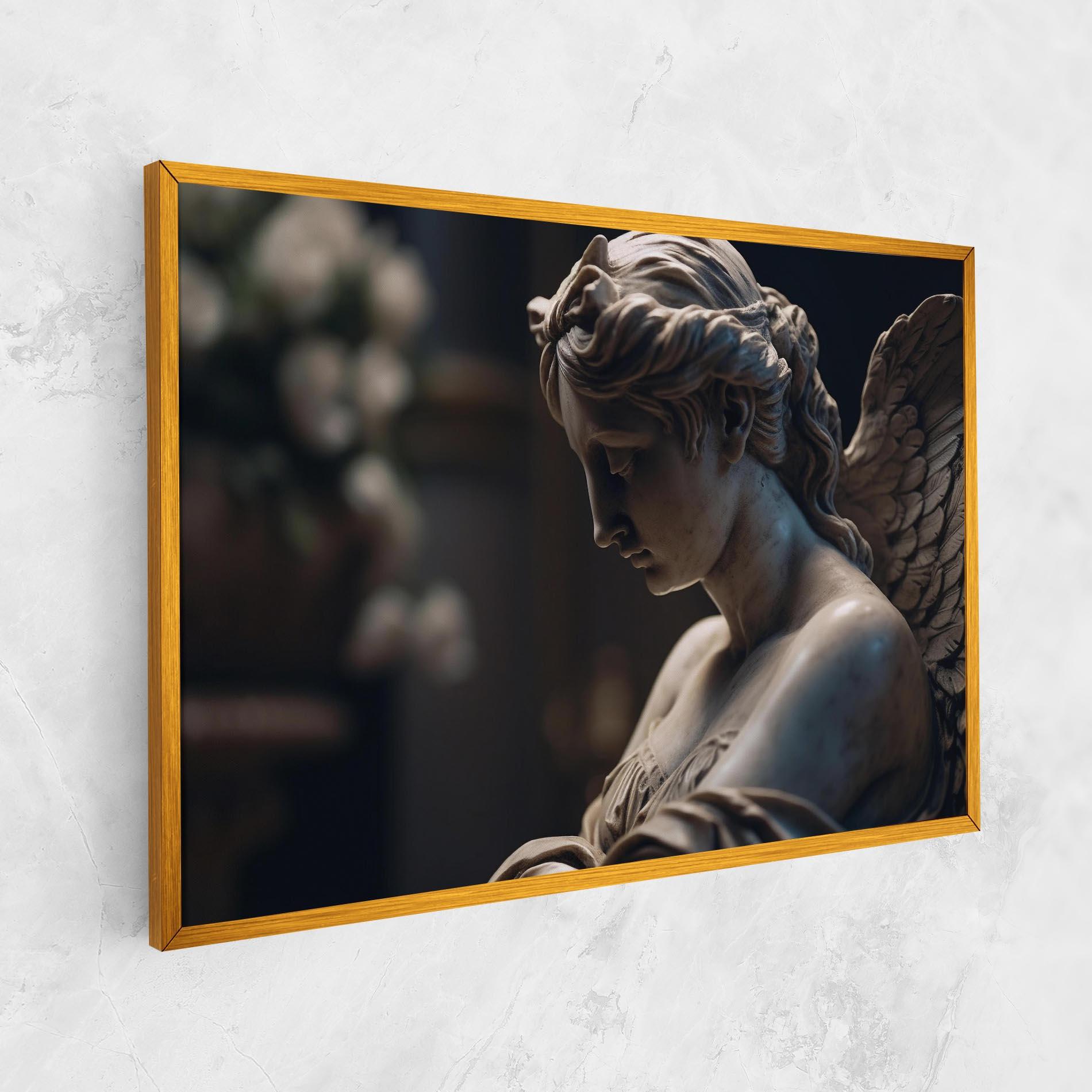 Leinwandbild Praying Woman mockup 1