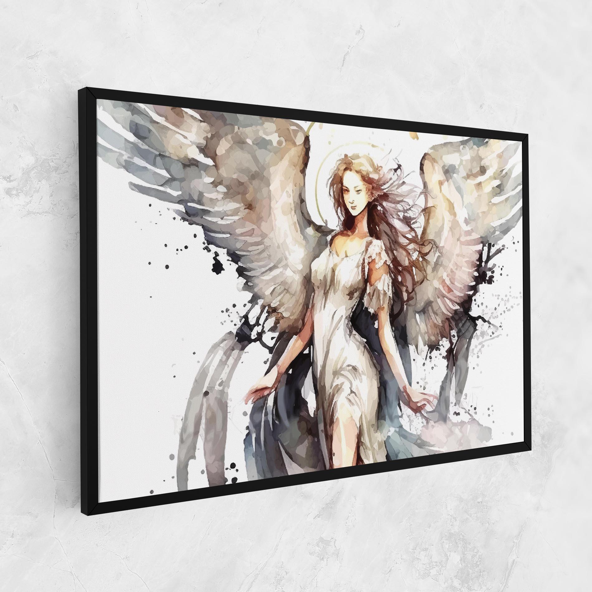 Leinwandbild Angel Lady mockup 1