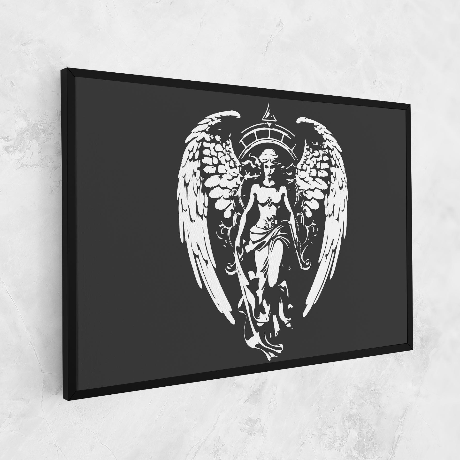 Leinwandbild Angel Of Jewels mockup 1