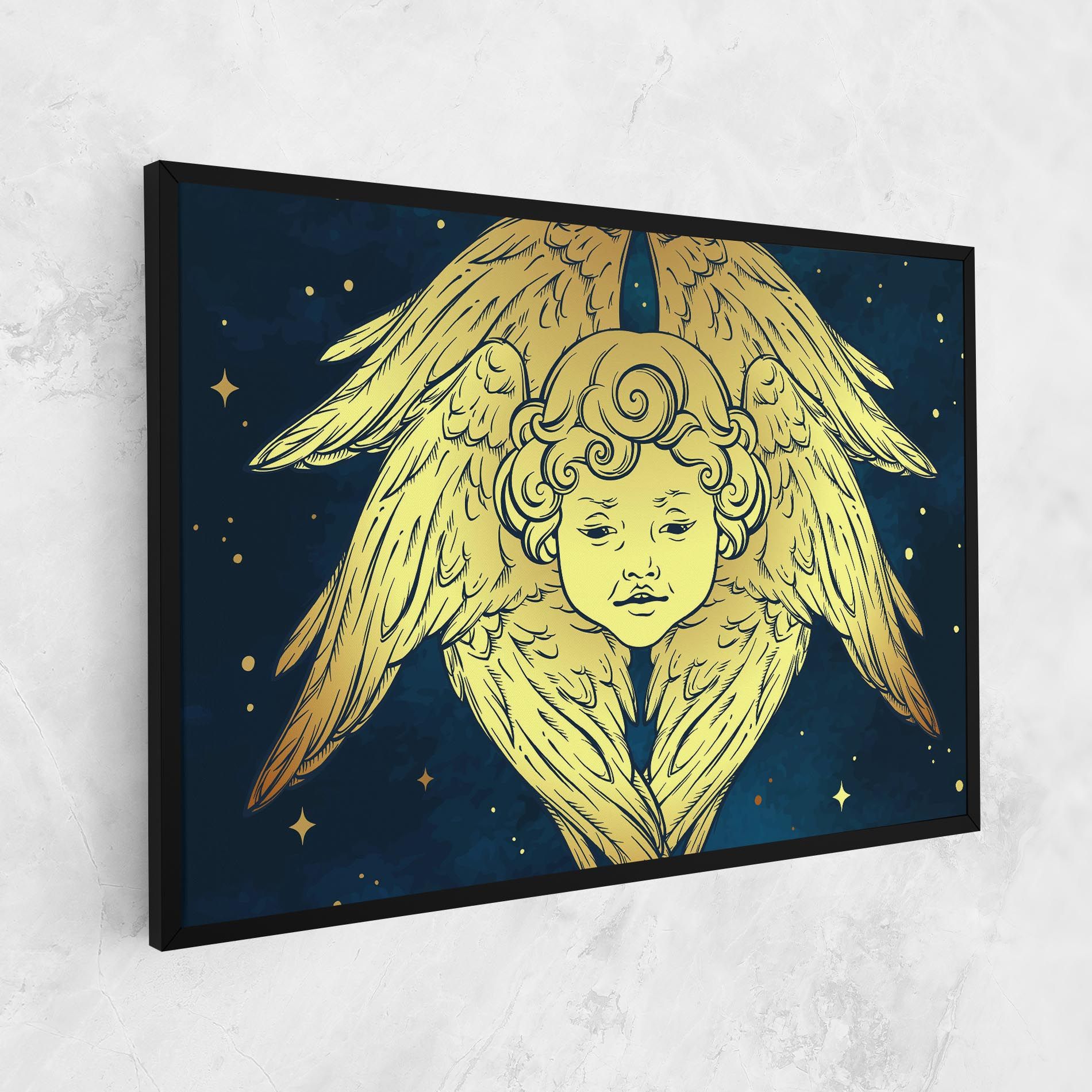 Gold Wings Angel mockup 1