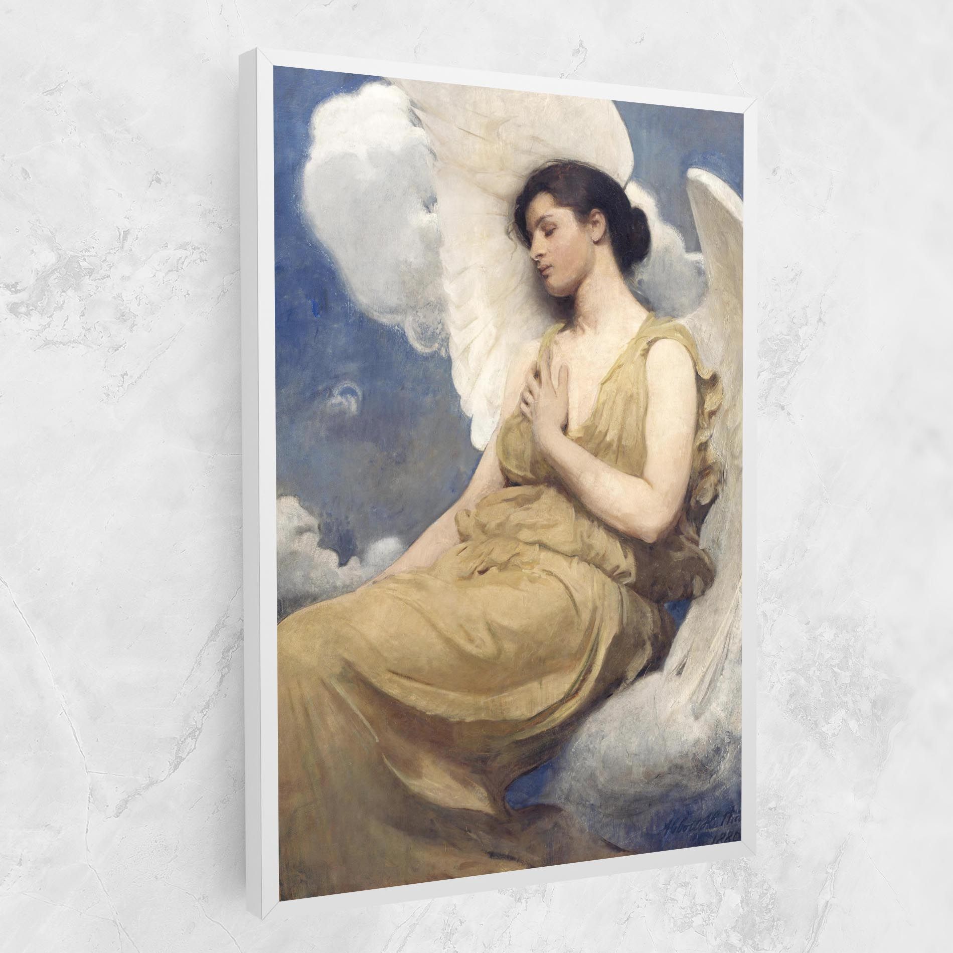 Angel Woman Painting mockup 1