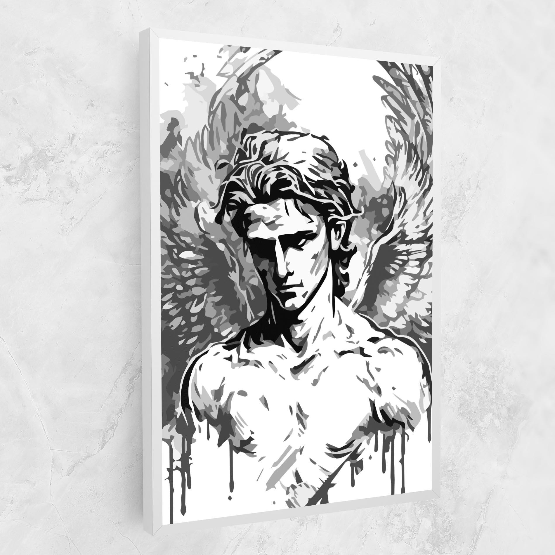 Leinwandbild Beautiful Angel mockup 1