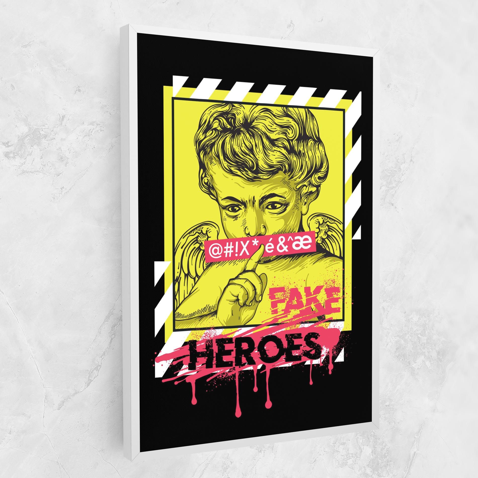 Fake Heroes mockup 1