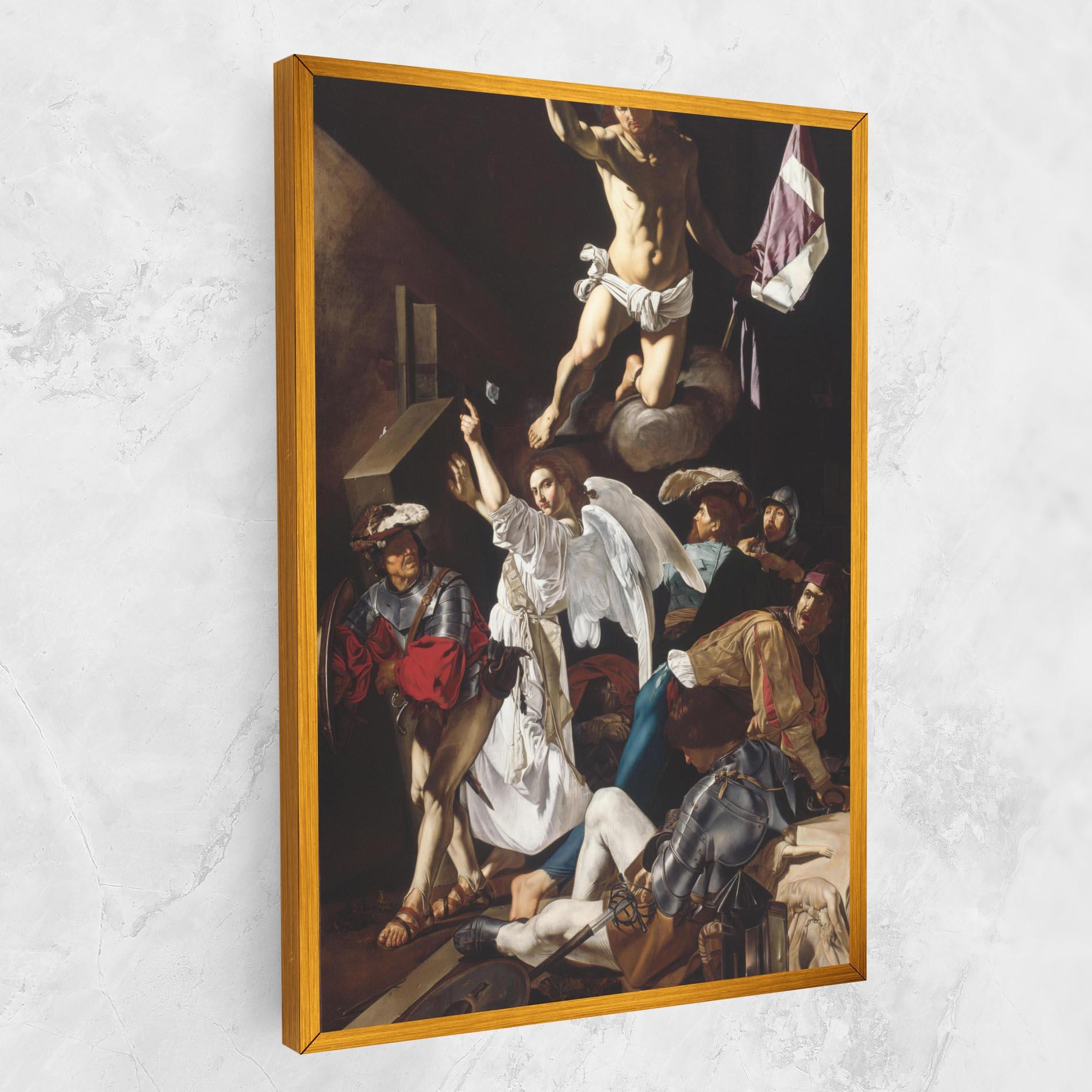 Leinwandbild Angel Painting mockup 1