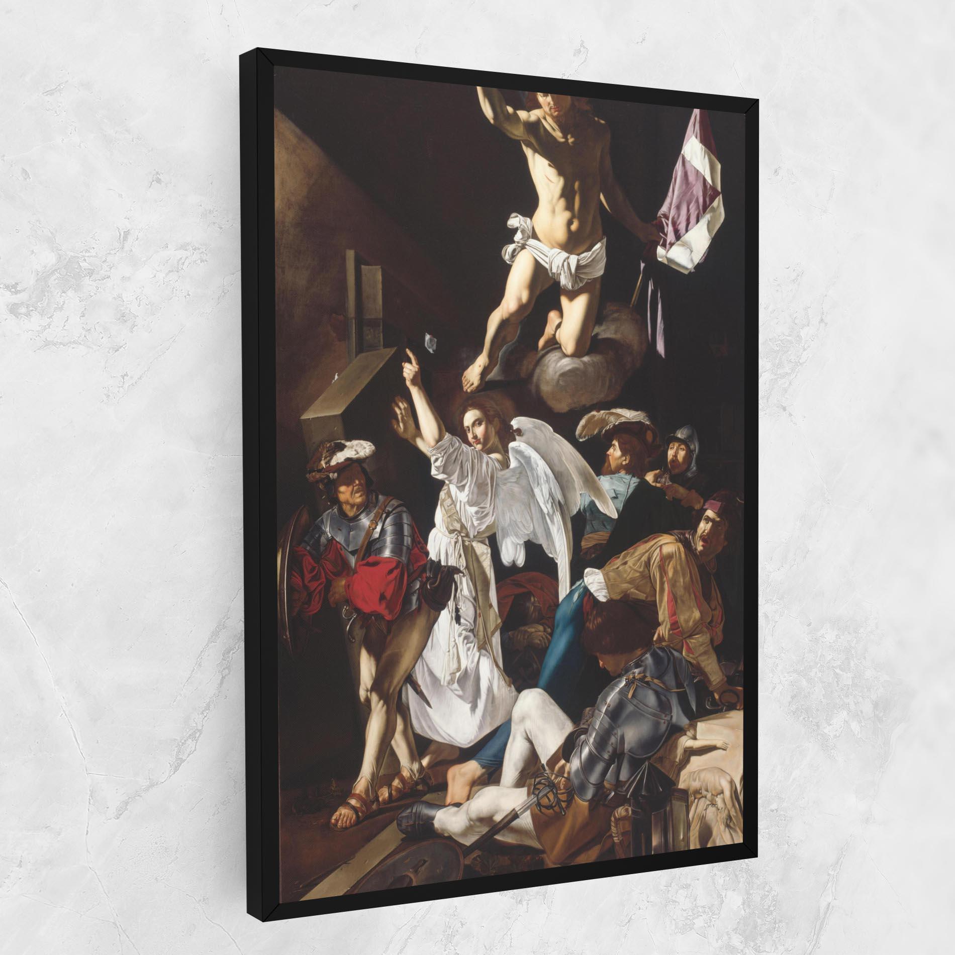 Leinwandbild Angel Painting mockup 1