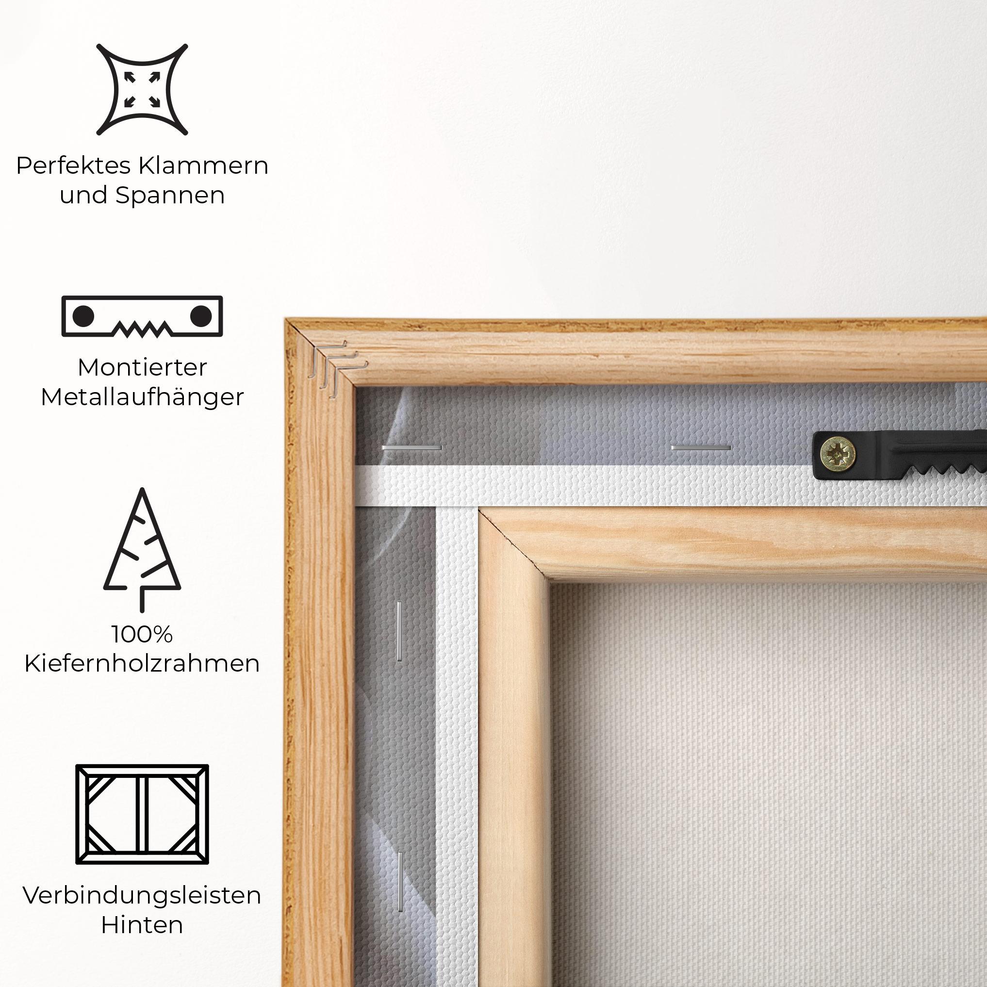 Leinwandbild Angel Kiss mockup 5