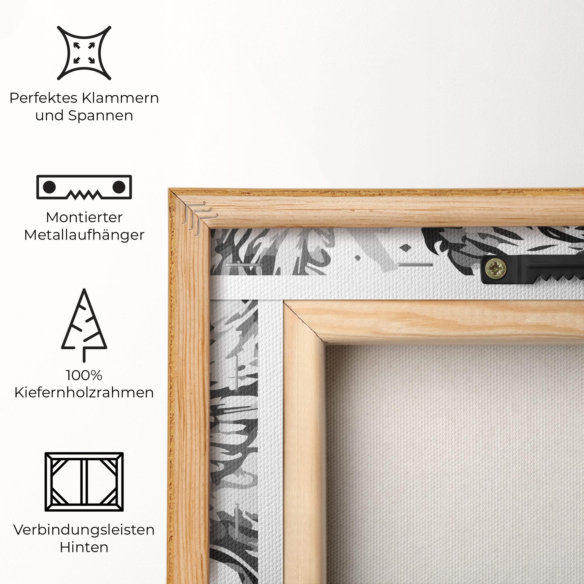 Leinwandbild Beautiful Angel mockup 5