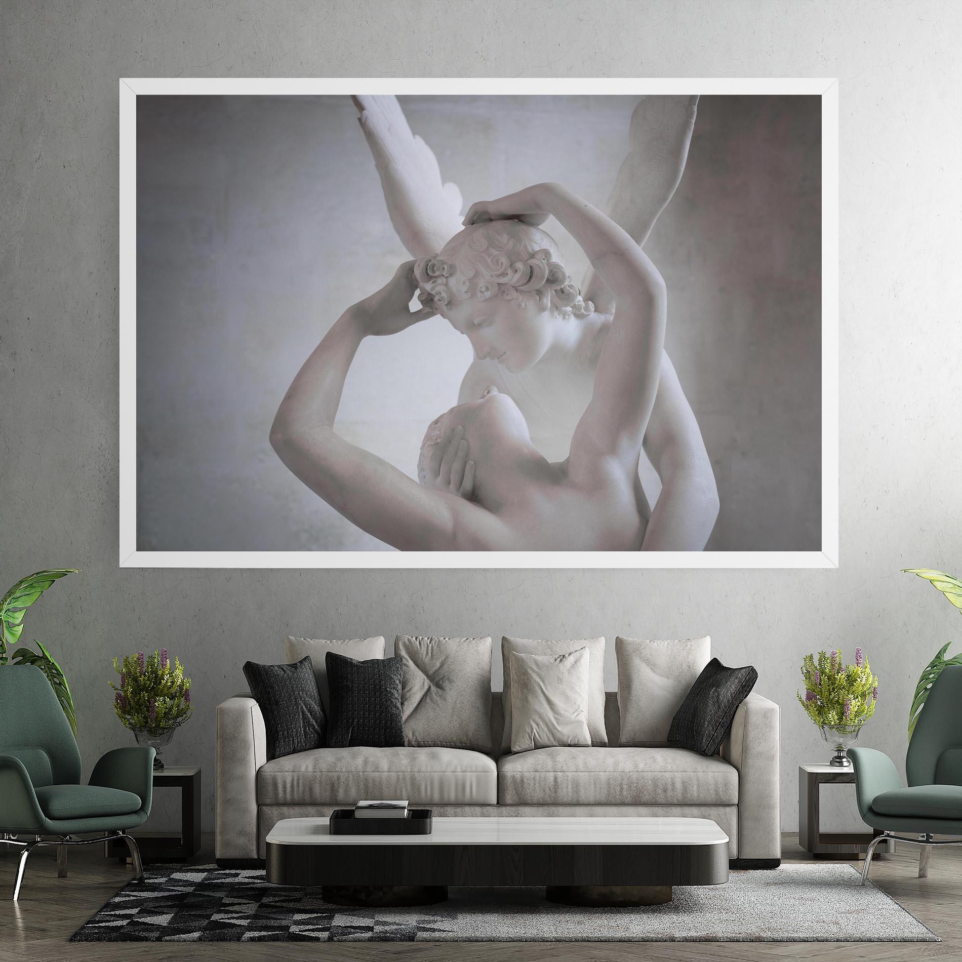 Leinwandbild Angel Kiss mockup 7
