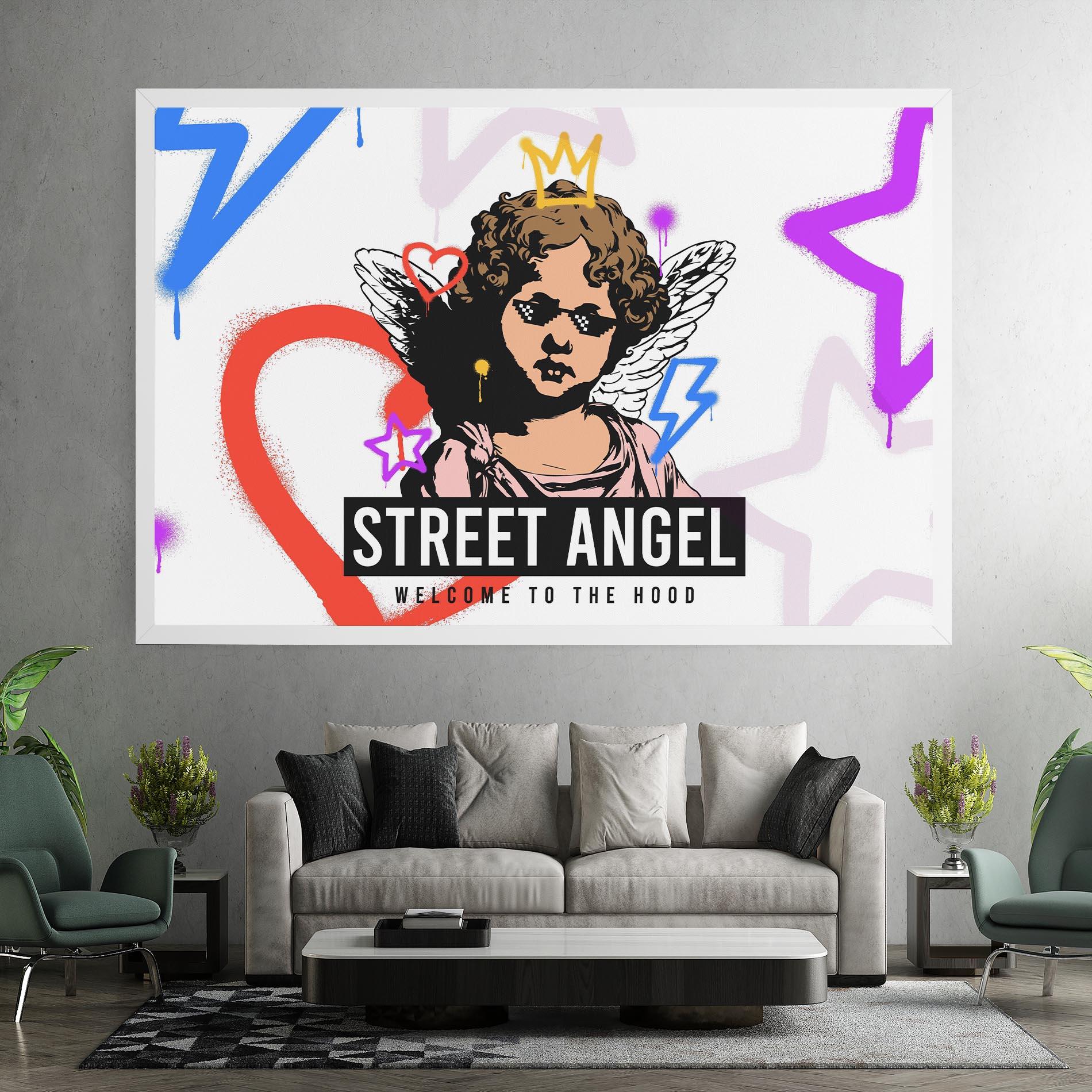Leinwandbild Hood Angel mockup 7
