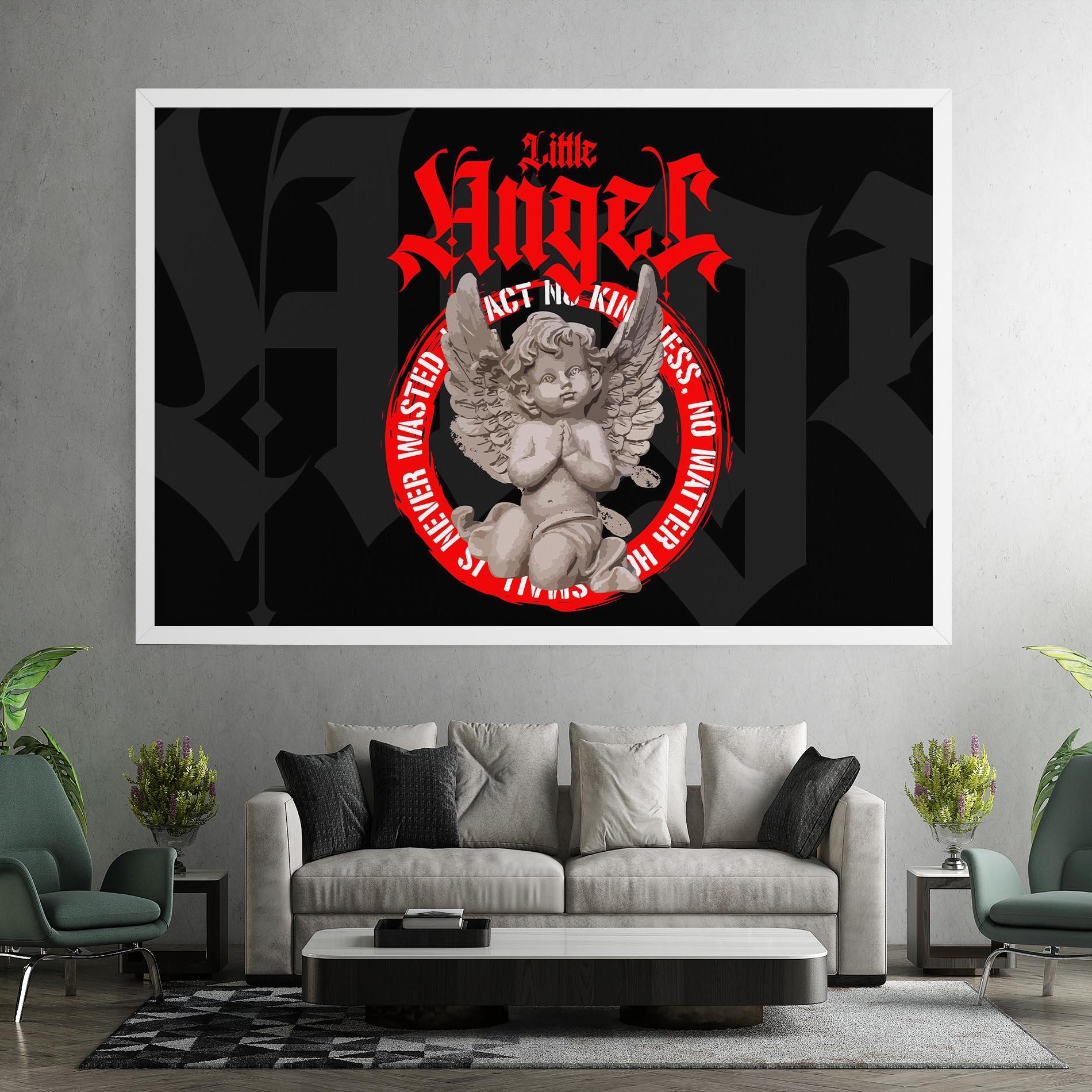 Leinwandbild Little Angel mockup 7