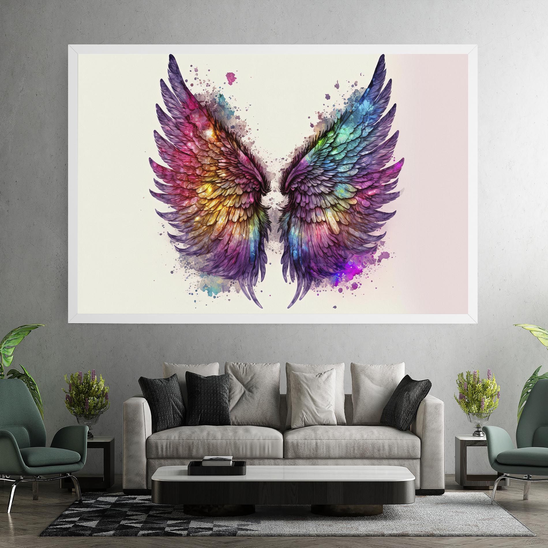 Magic Watercolor Wings mockup 7