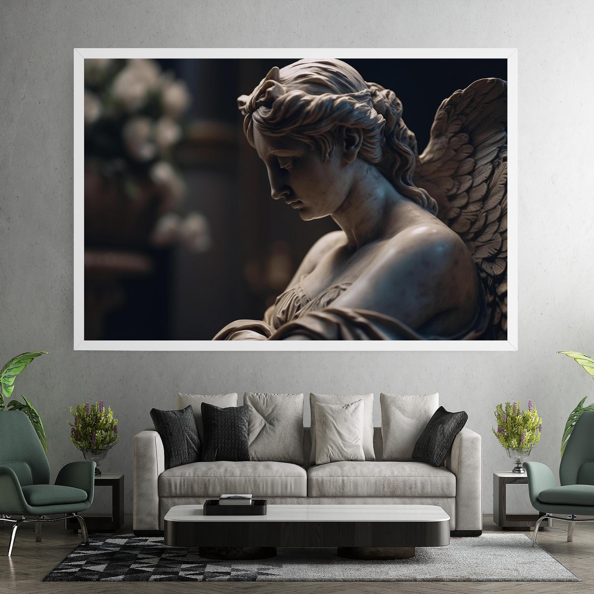 Leinwandbild Praying Woman mockup 7