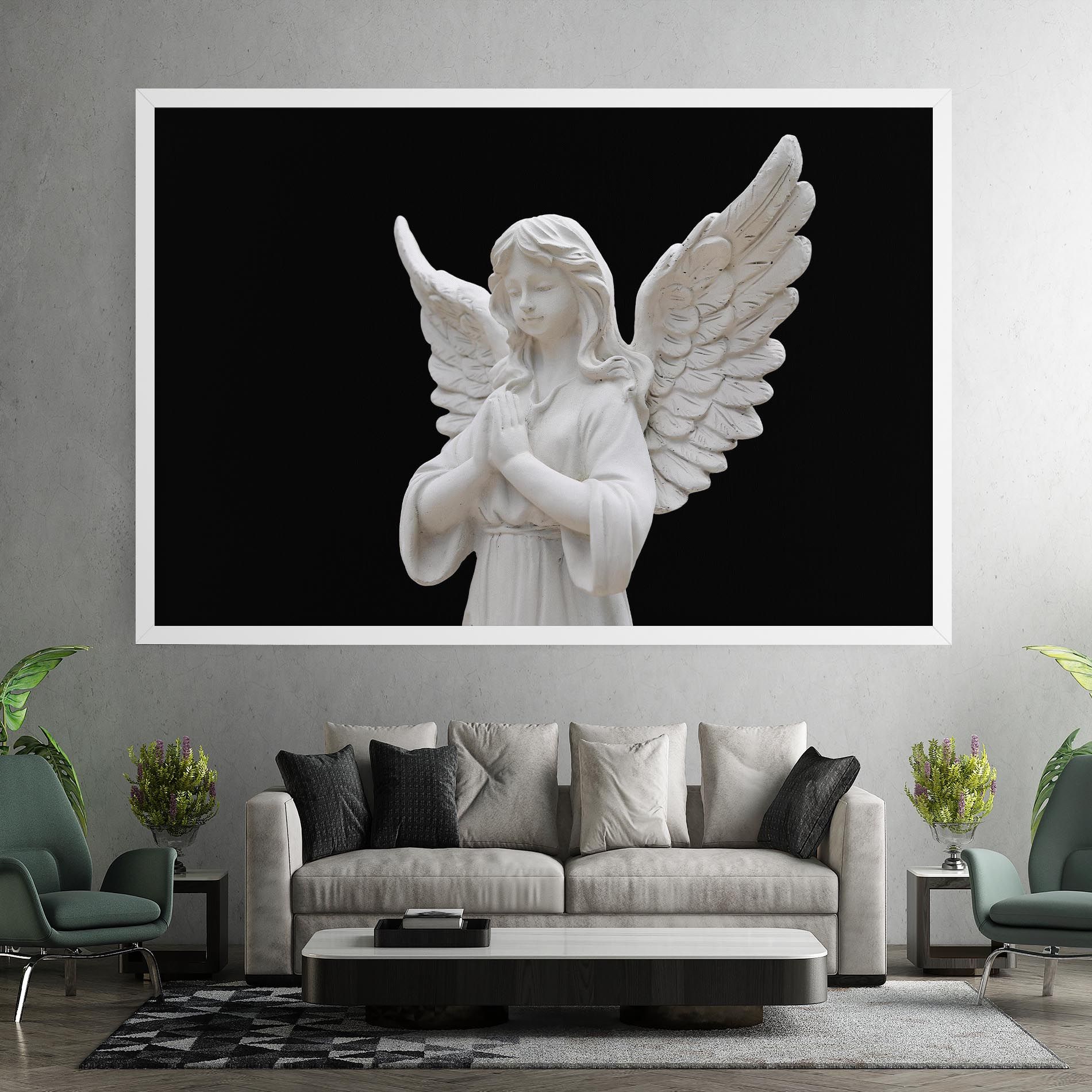 Pretty Angel Statues mockup 7