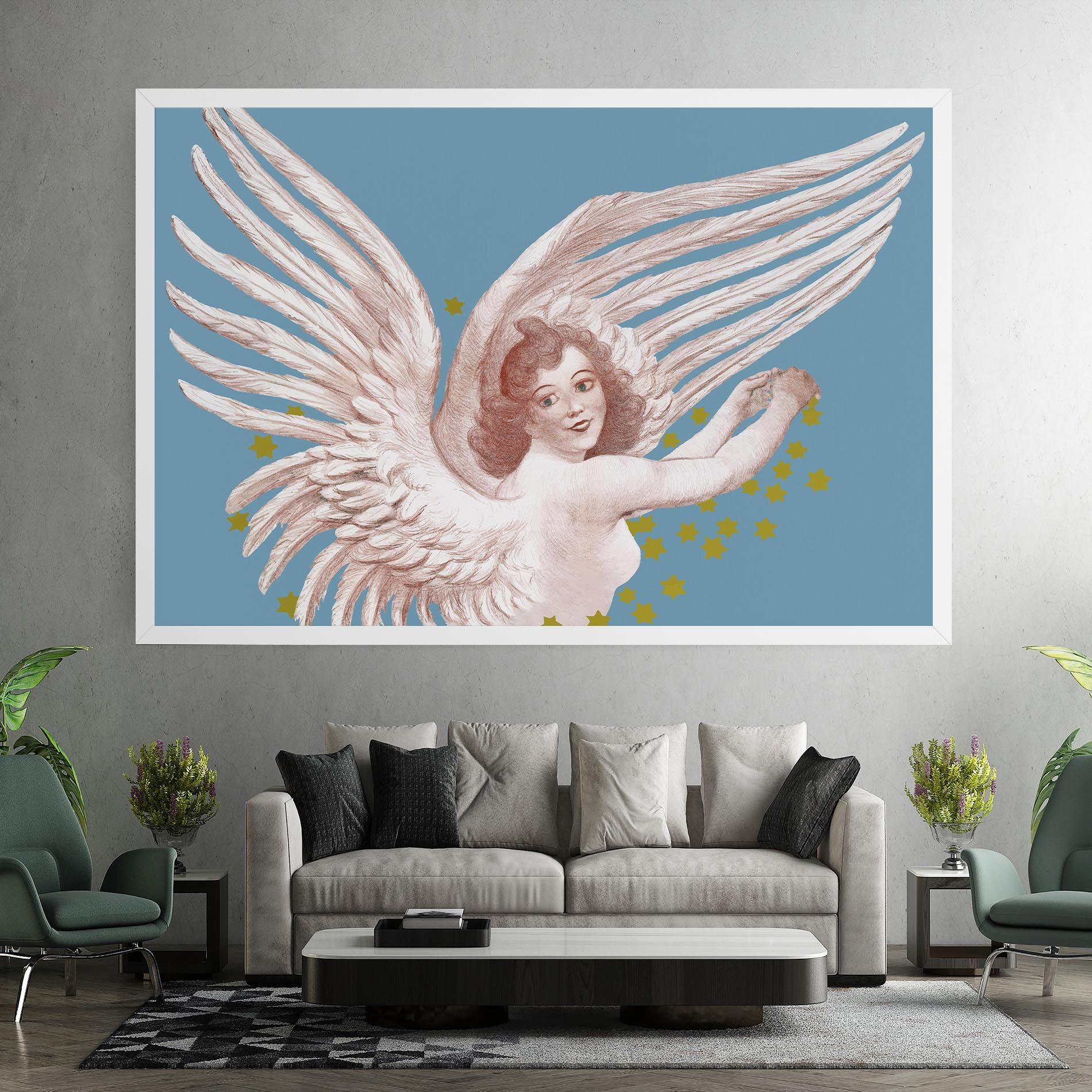 Stars Angel mockup 7