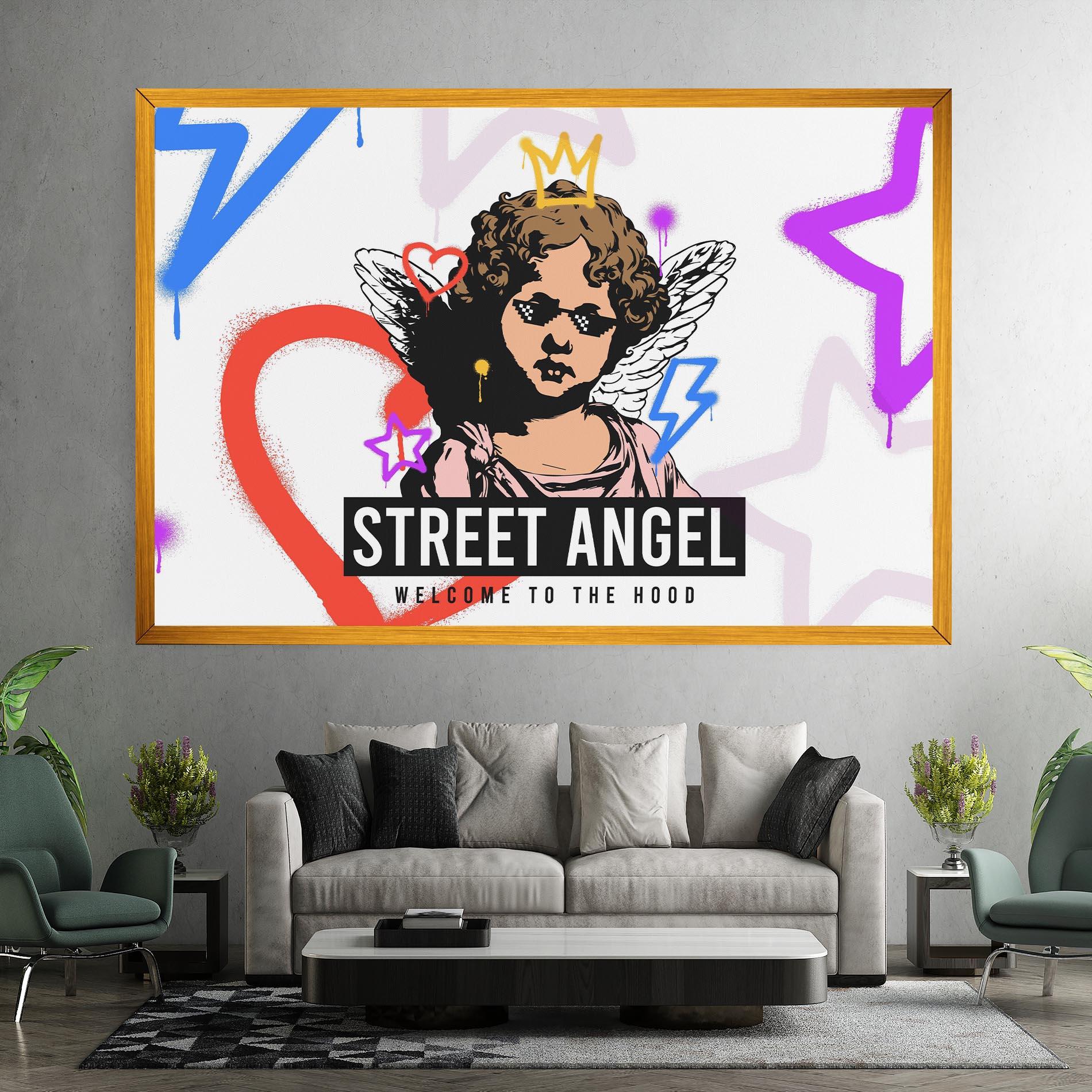Leinwandbild Hood Angel mockup 7