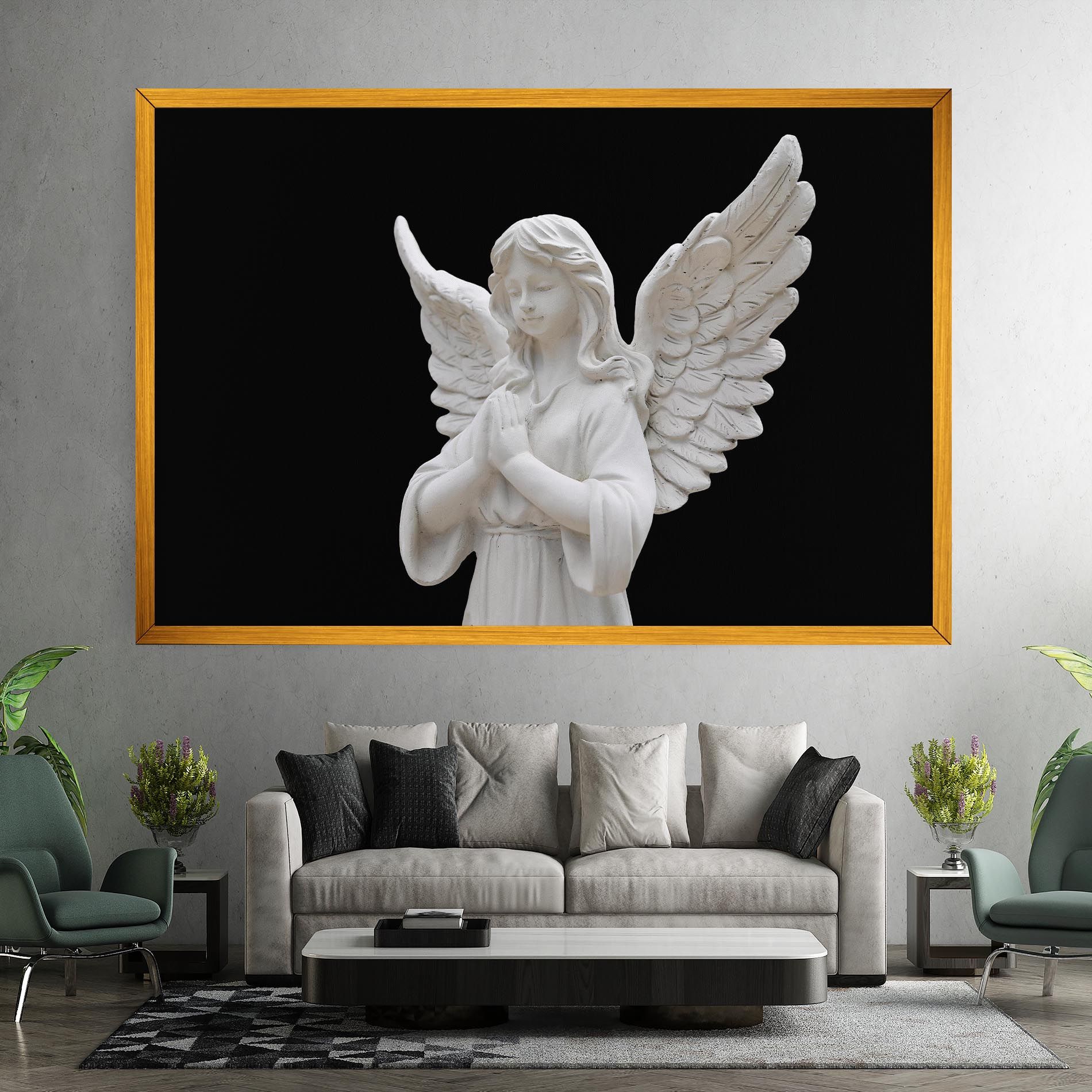Pretty Angel Statues mockup 7