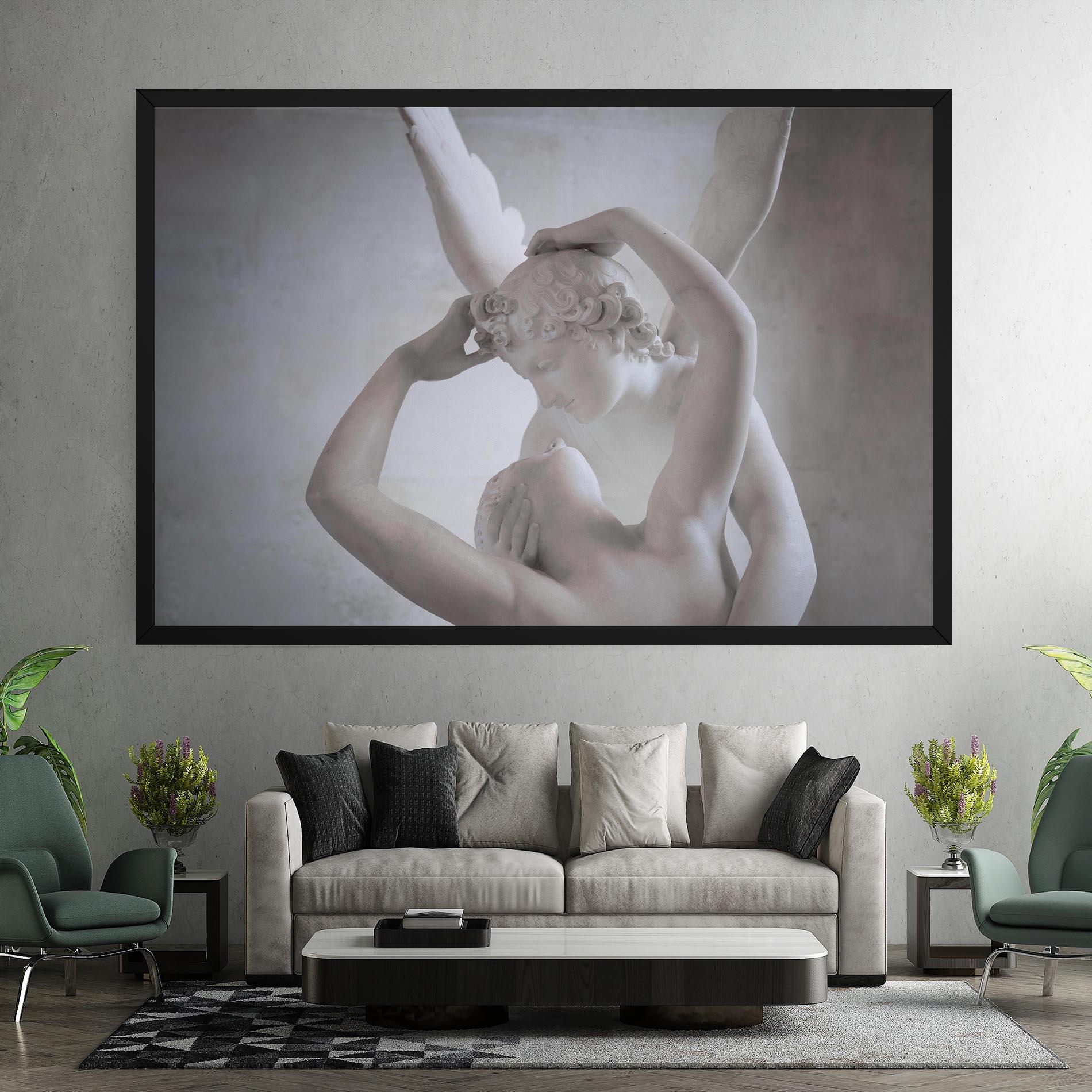 Leinwandbild Angel Kiss mockup 7