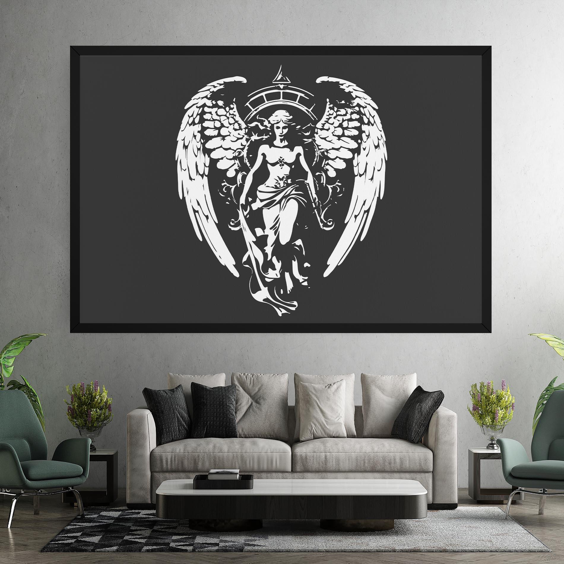 Leinwandbild Angel Of Jewels mockup 7