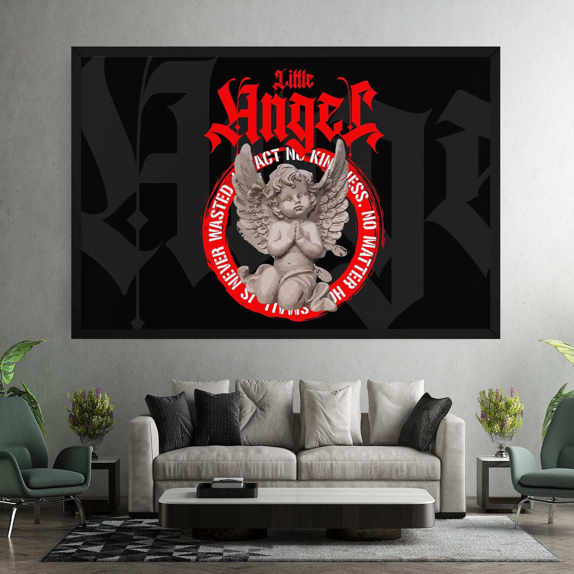 Leinwandbild Little Angel mockup 7