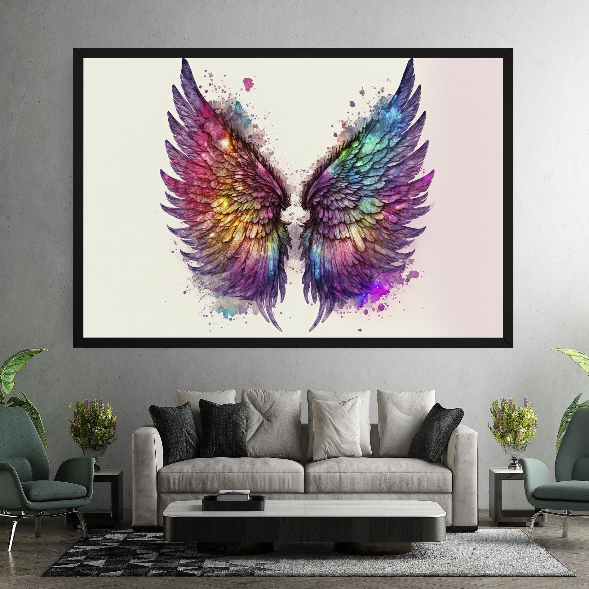 Magic Watercolor Wings mockup 7