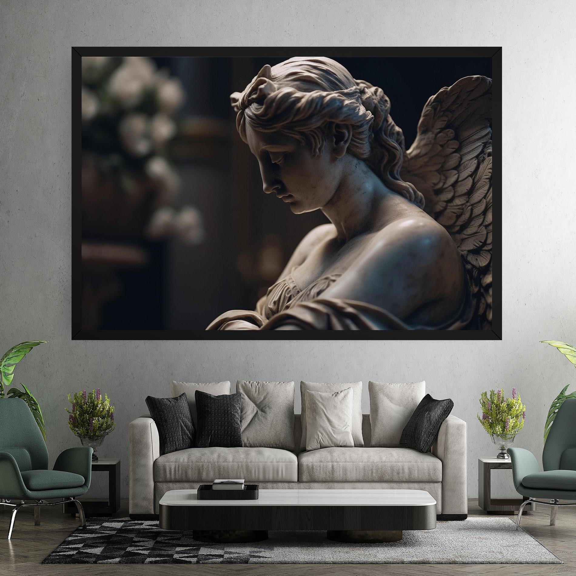 Leinwandbild Praying Woman mockup 7