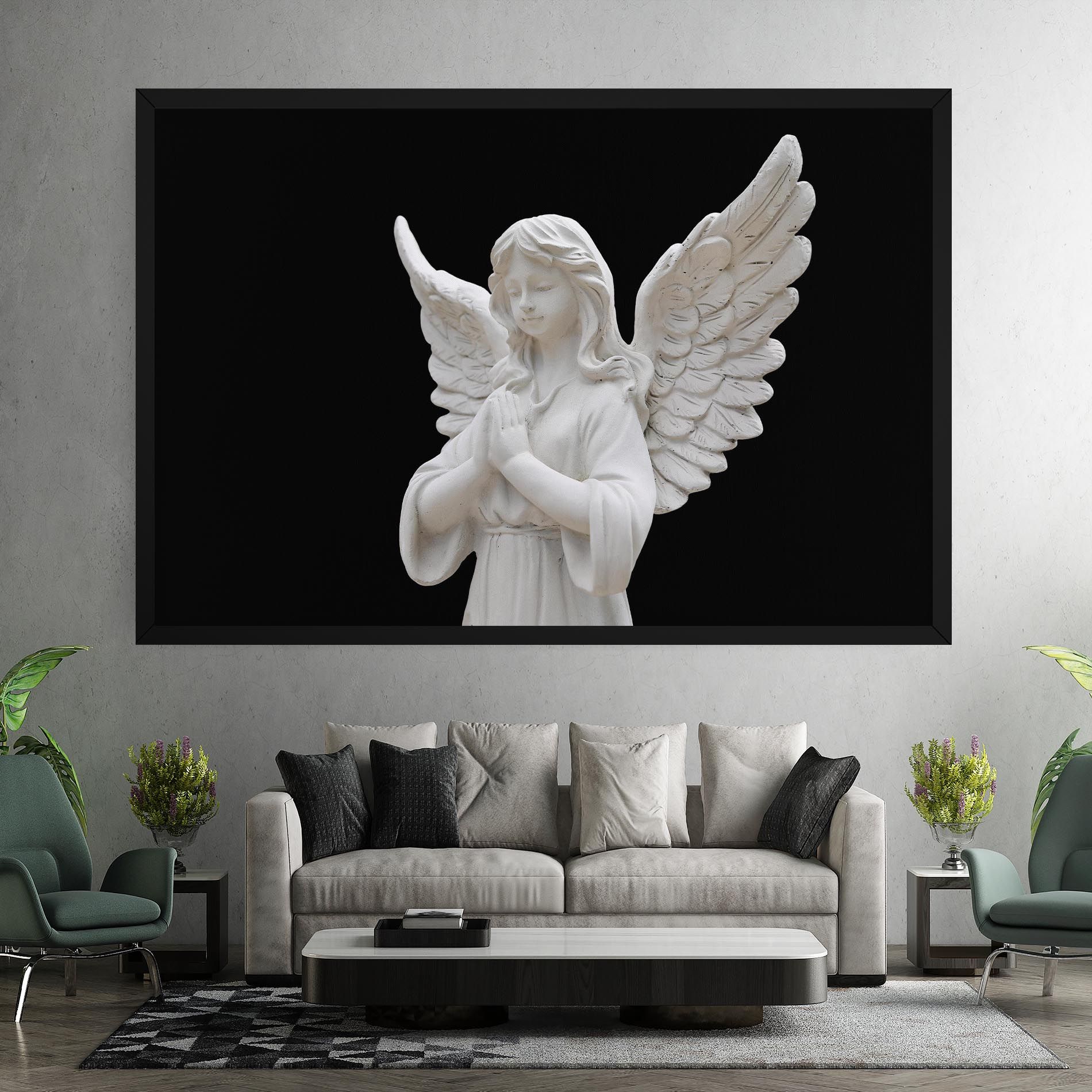 Pretty Angel Statues mockup 7