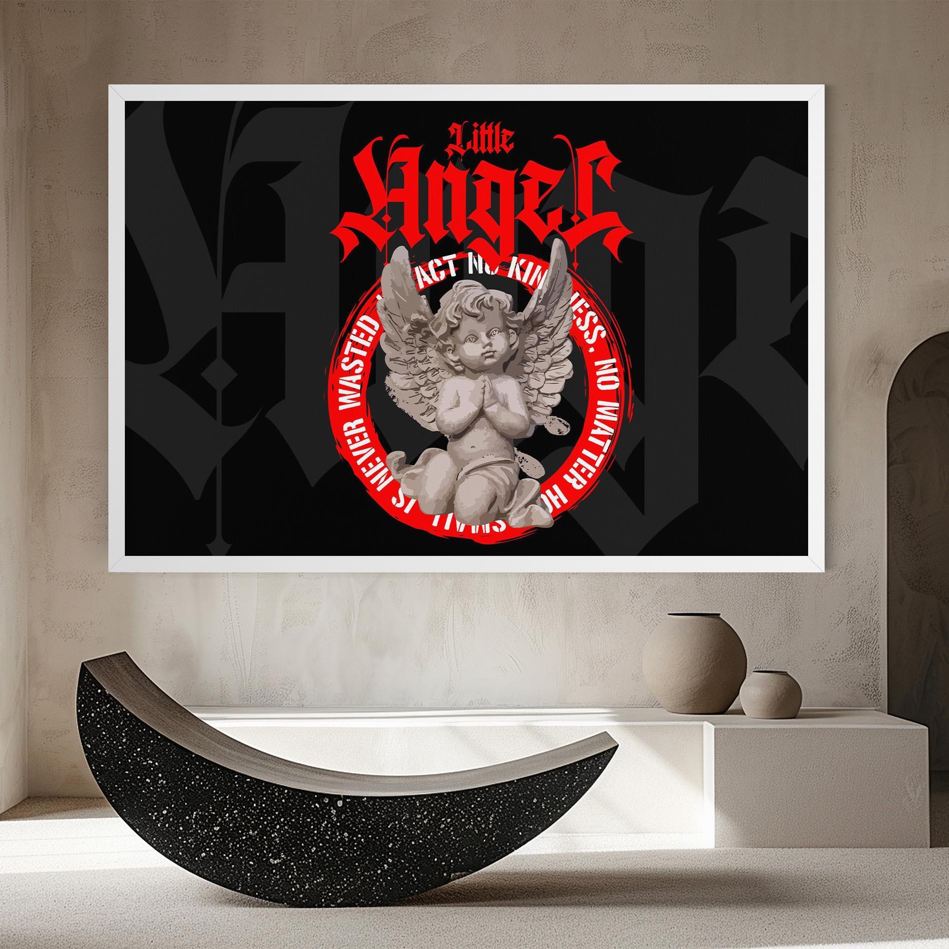 Leinwandbild Little Angel mockup 8