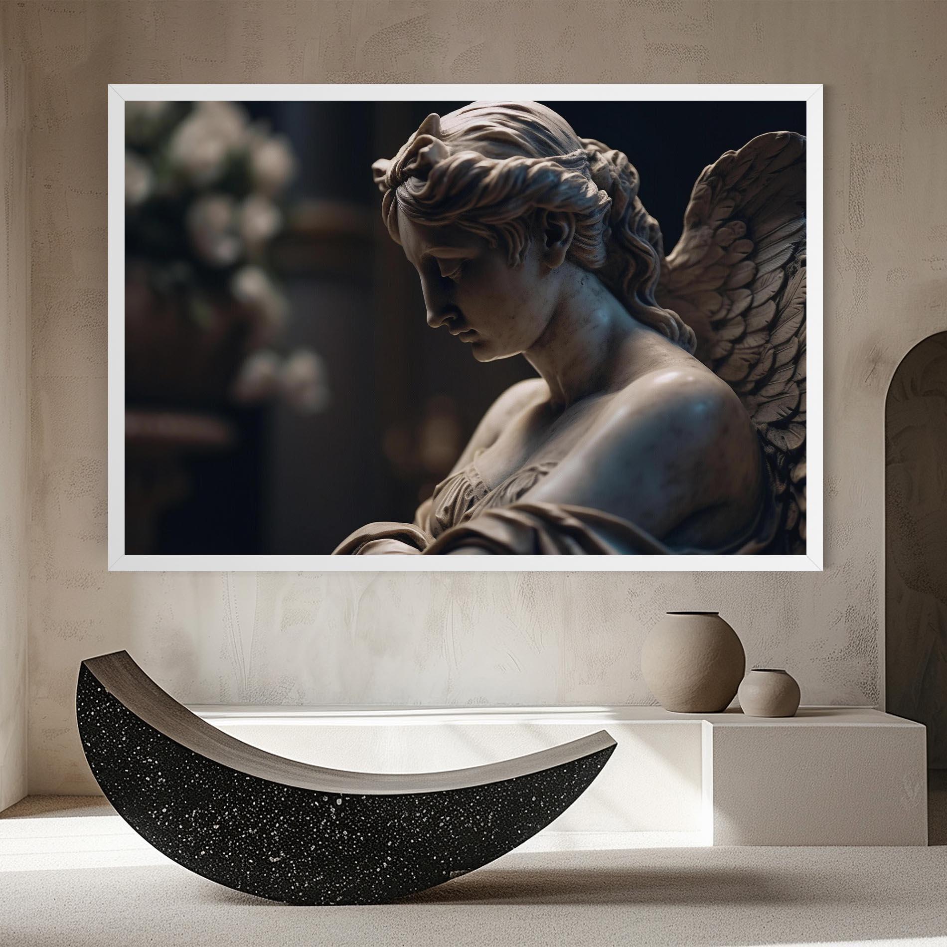 Leinwandbild Praying Woman mockup 8