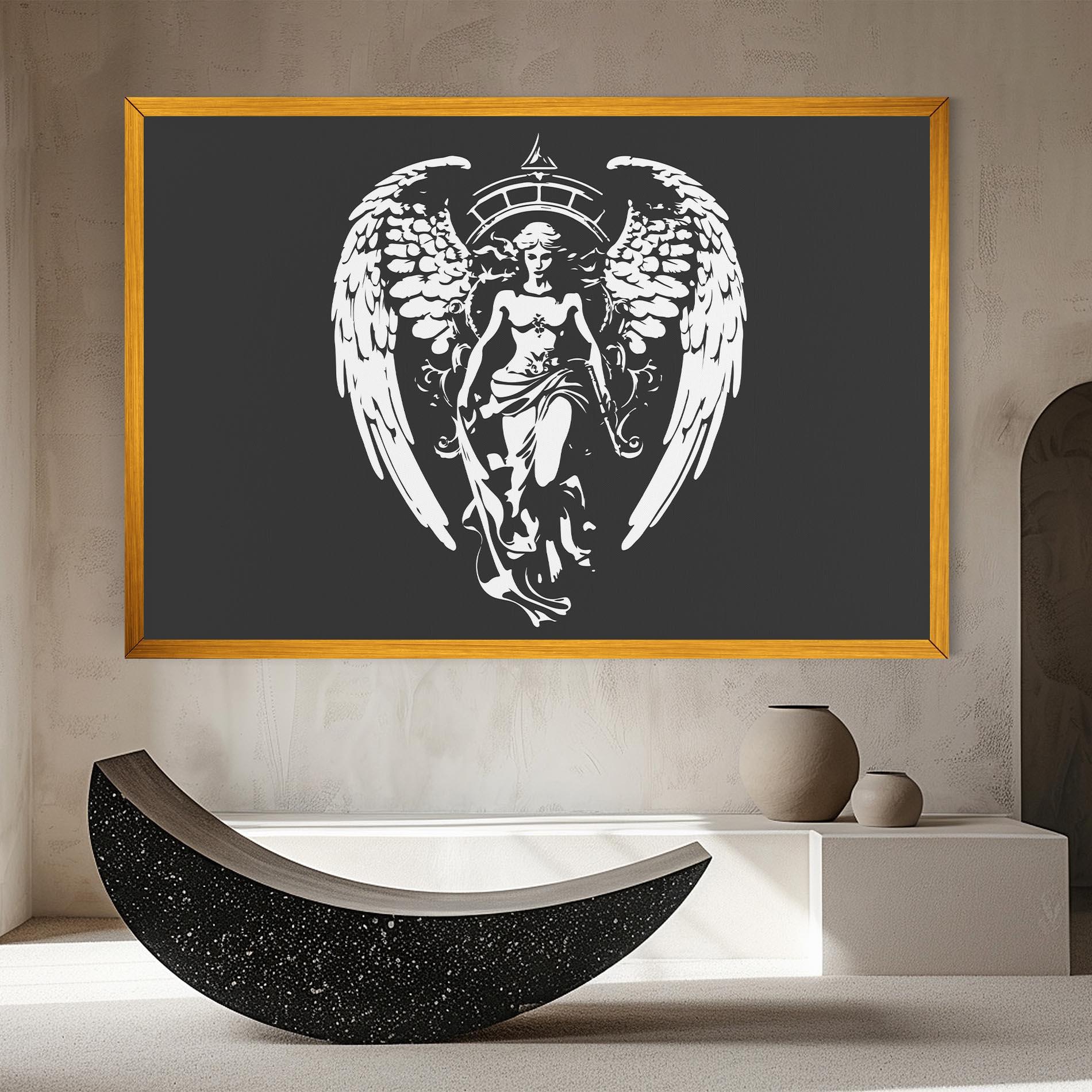 Leinwandbild Angel Of Jewels mockup 8