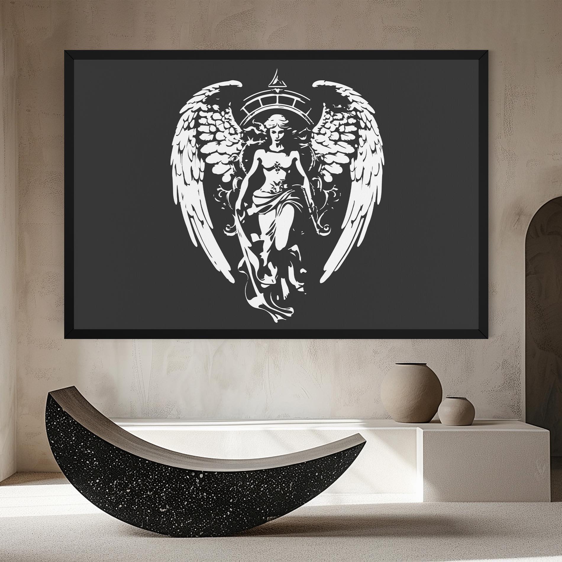 Leinwandbild Angel Of Jewels mockup 8