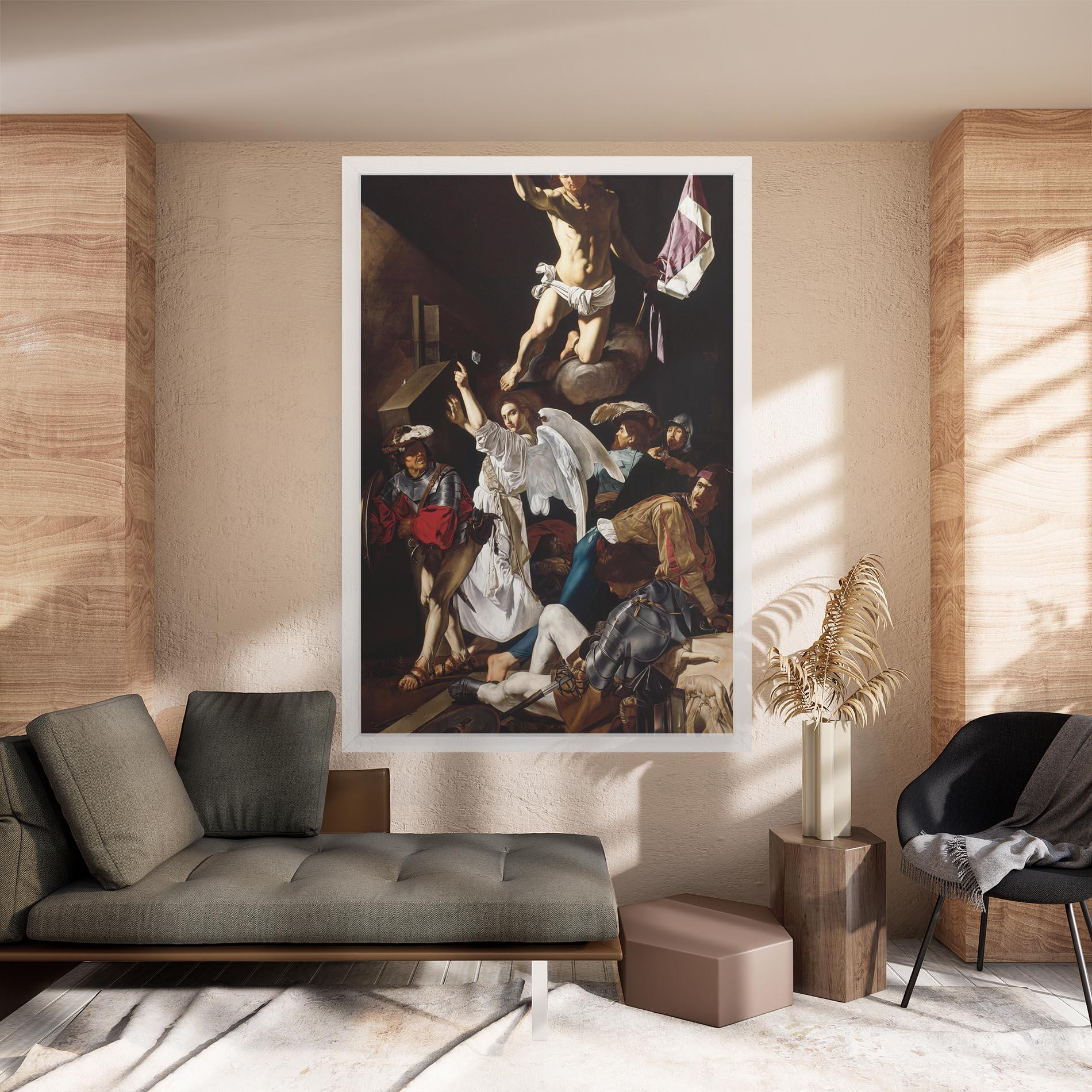 Leinwandbild Angel Painting mockup 8