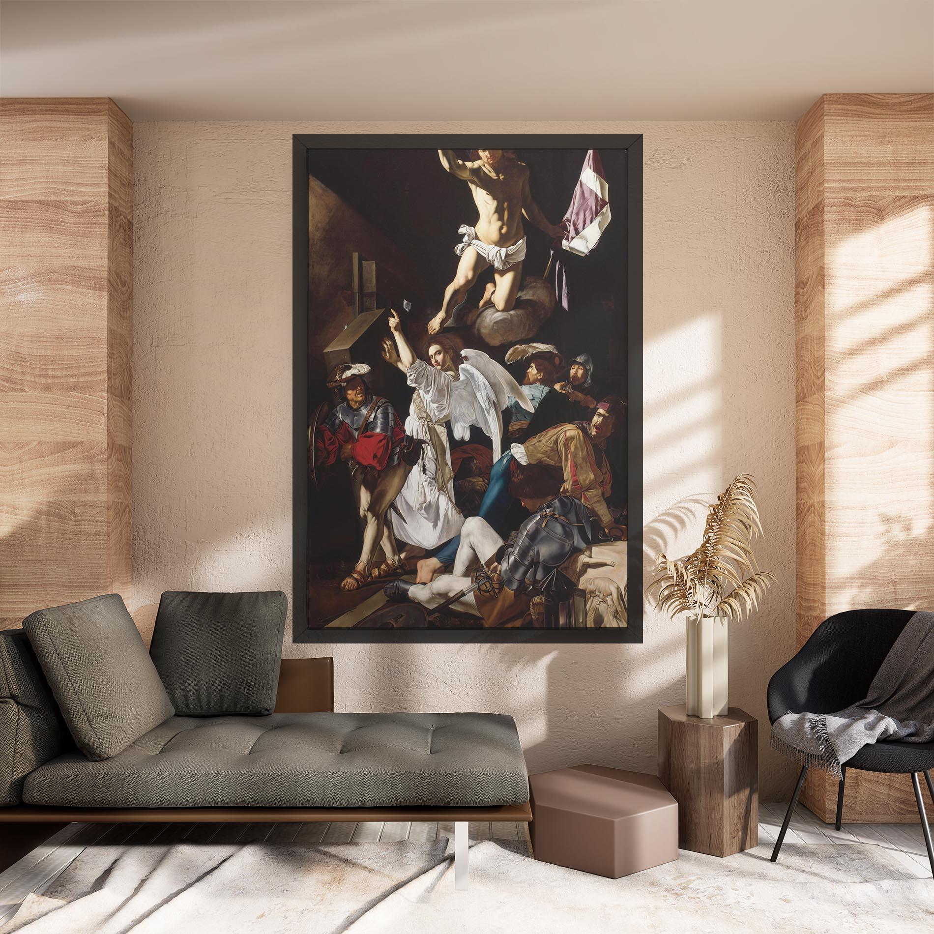 Leinwandbild Angel Painting mockup 8