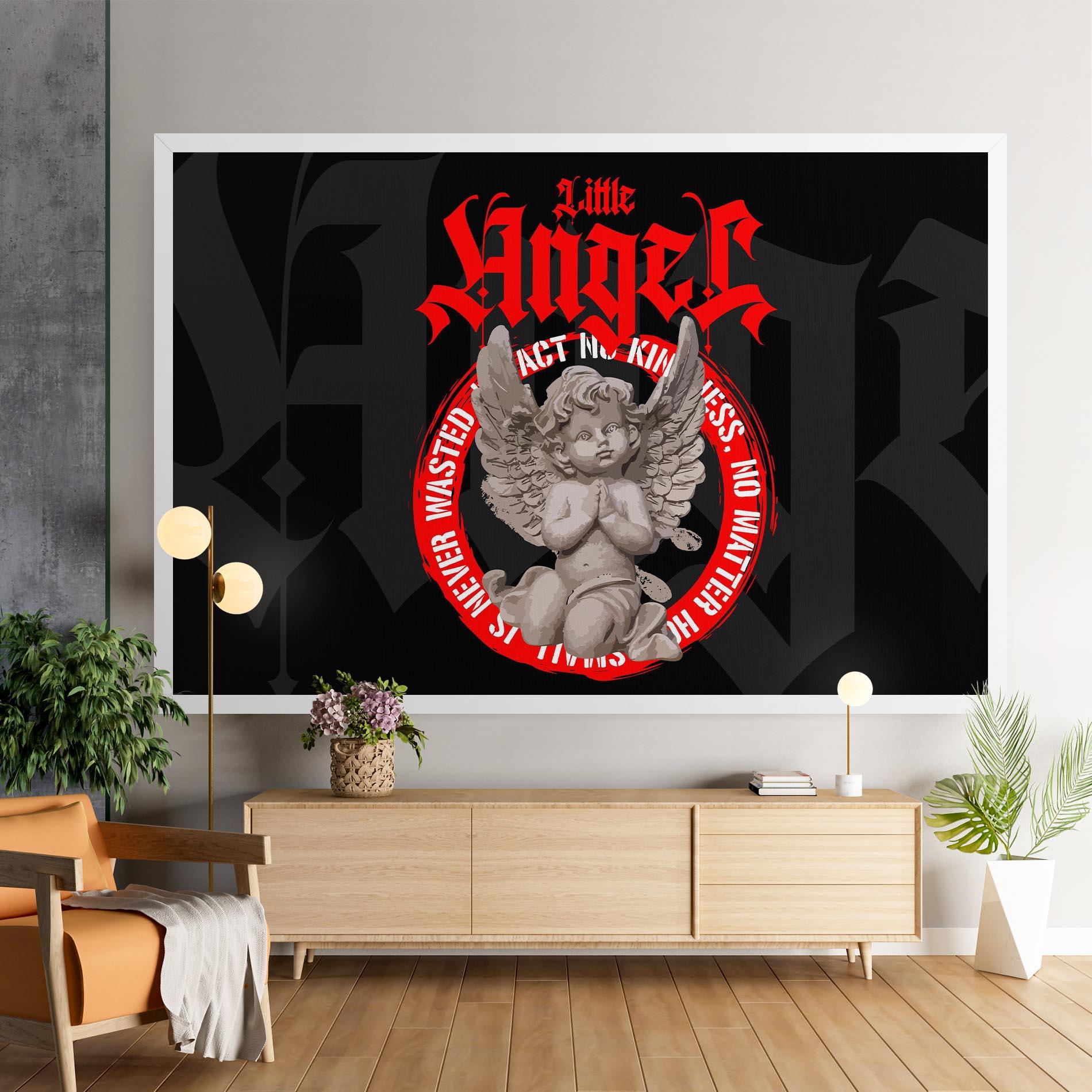 Leinwandbild Little Angel mockup 9