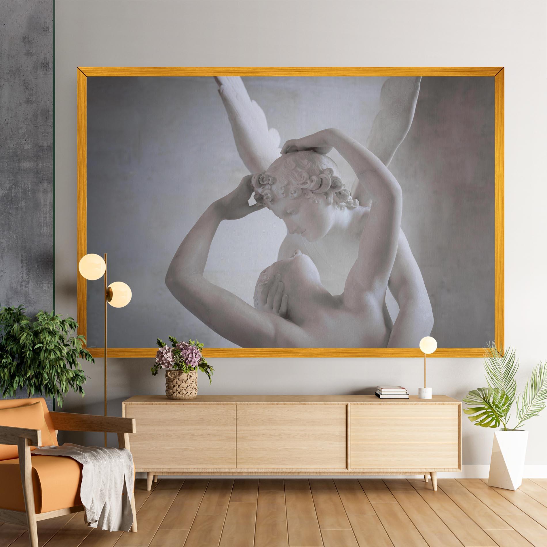 Leinwandbild Angel Kiss mockup 9