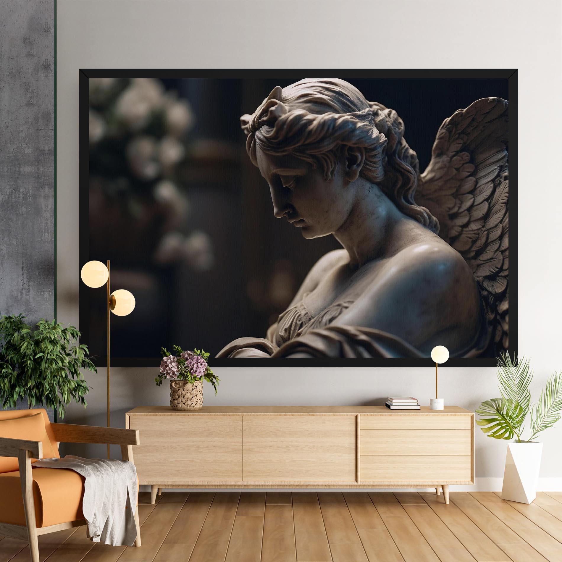 Leinwandbild Praying Woman mockup 9