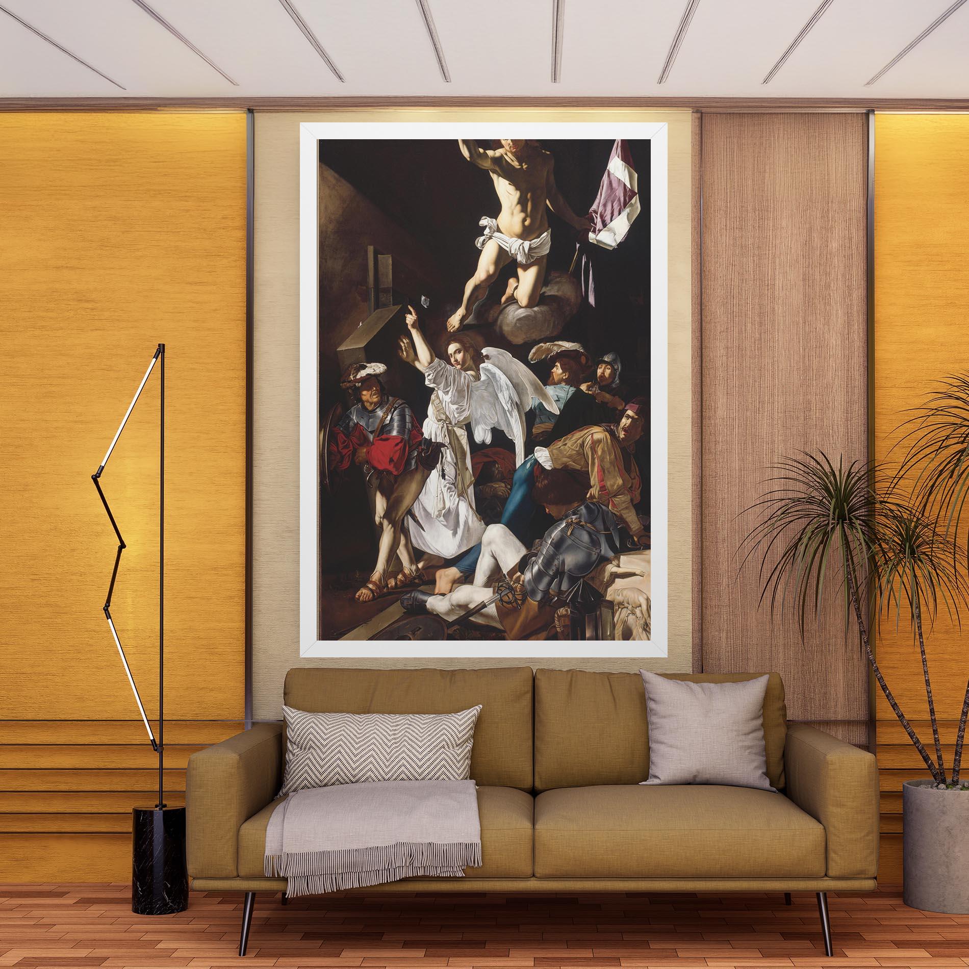 Leinwandbild Angel Painting mockup 9