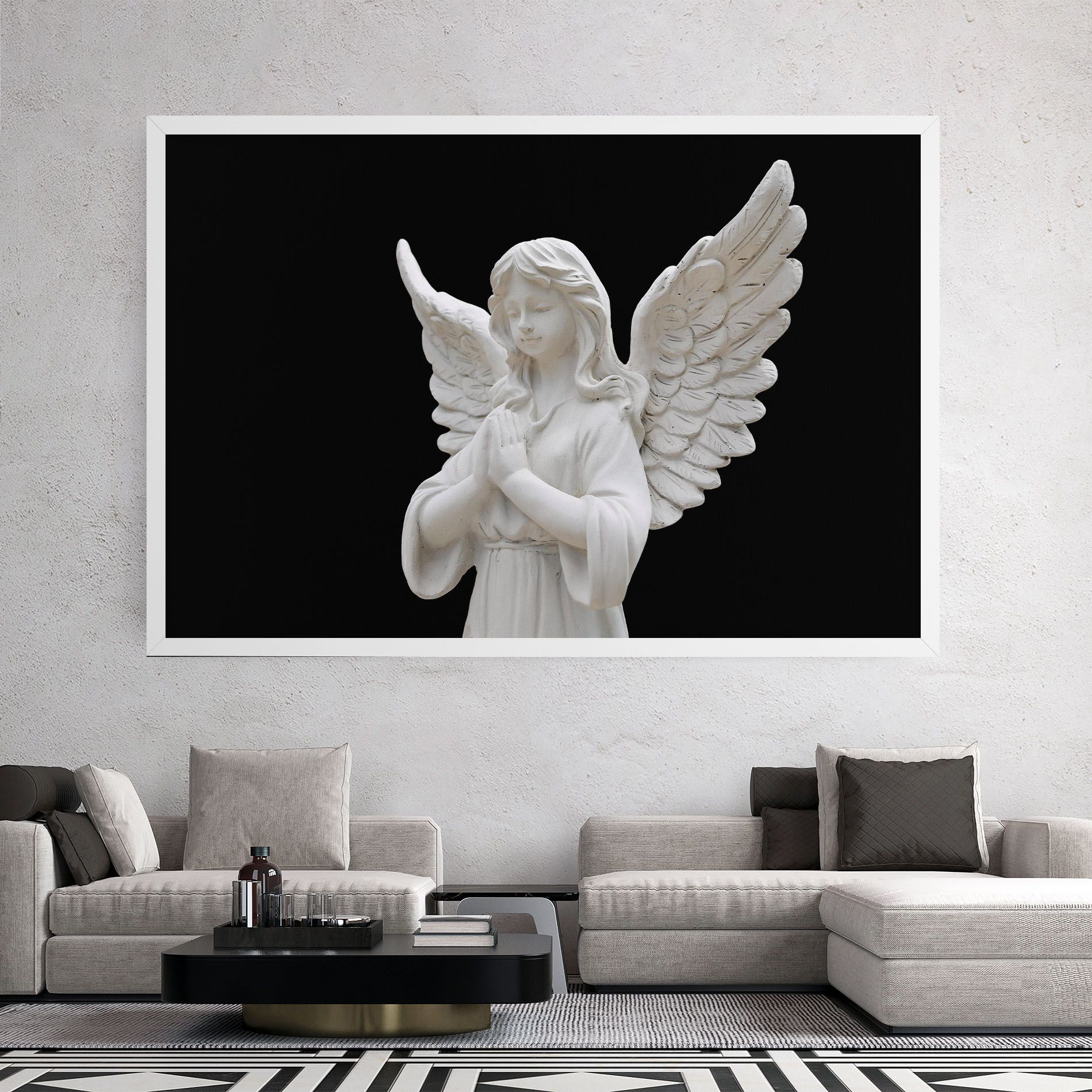 Pretty Angel Statues mockup 2