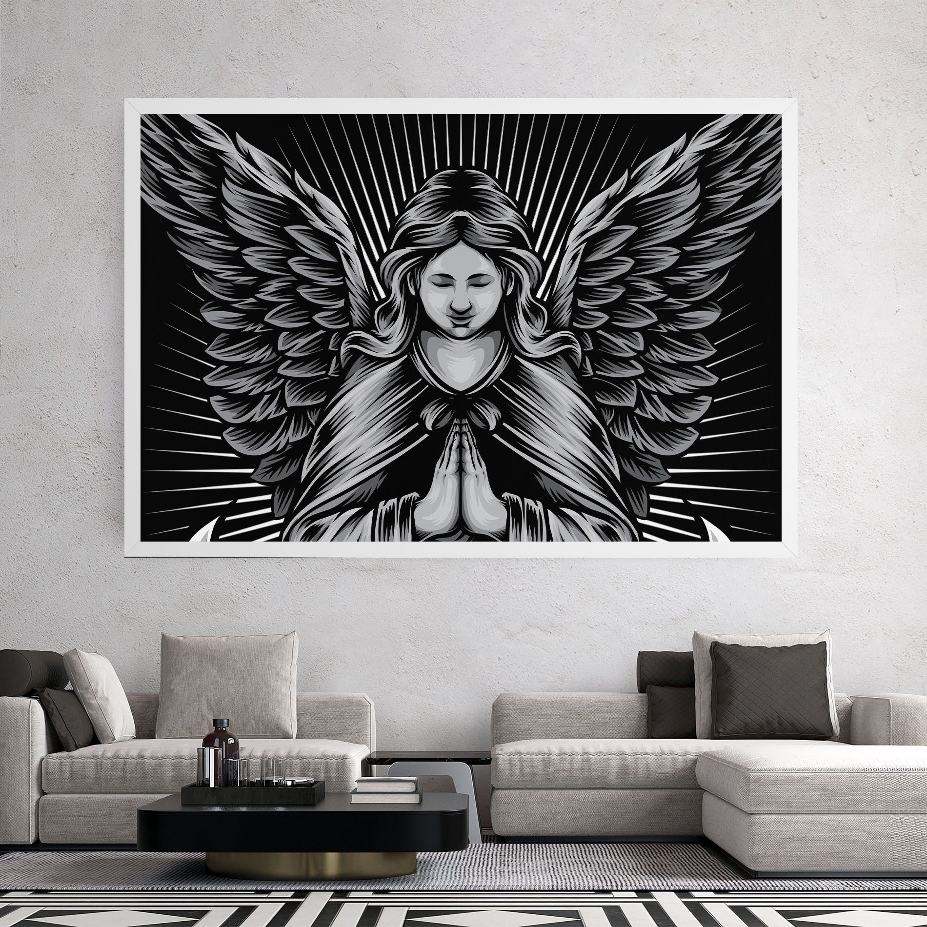 Wings Pray mockup 2