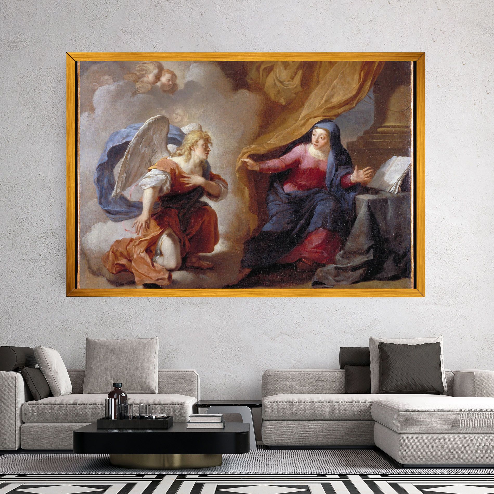 Painting Old Angel mockup 2